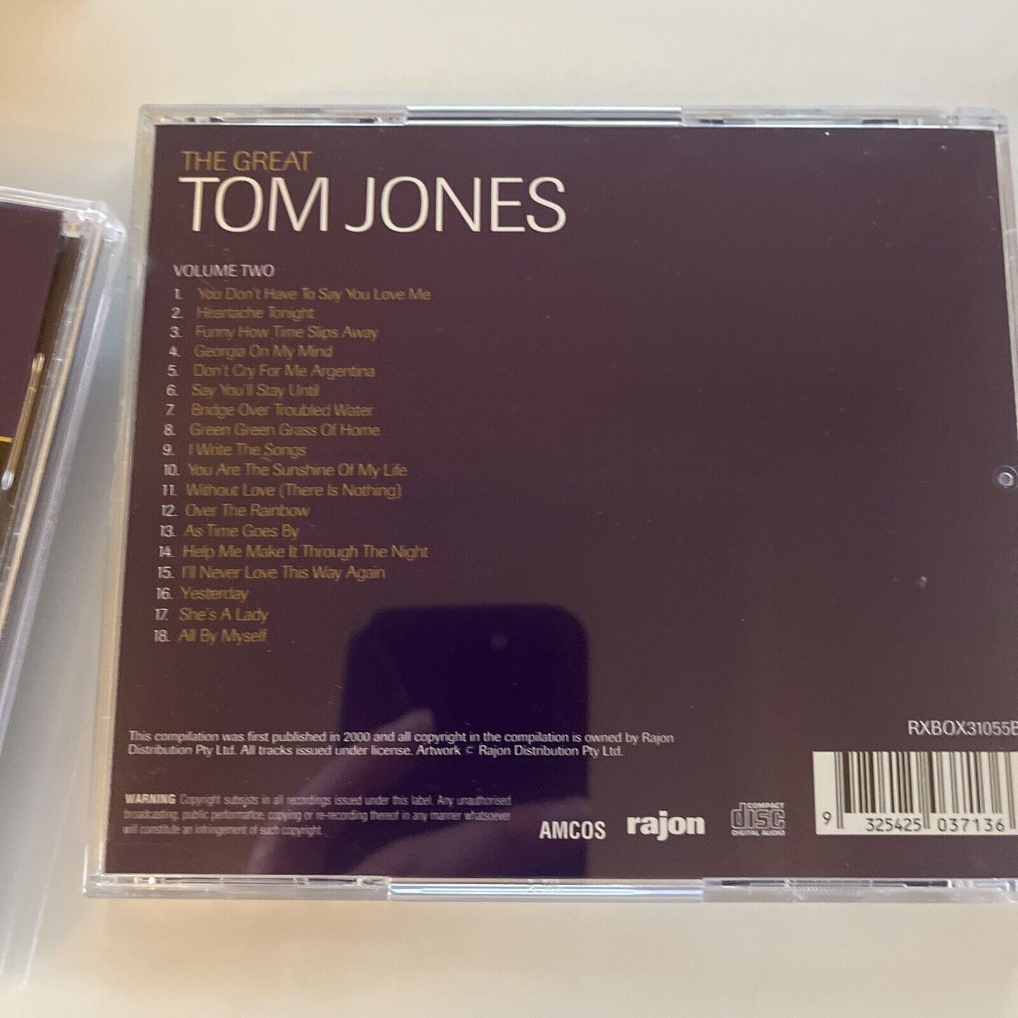 Tom Jones - The Great Tom Jones (CD, 1999, 3-Disc)