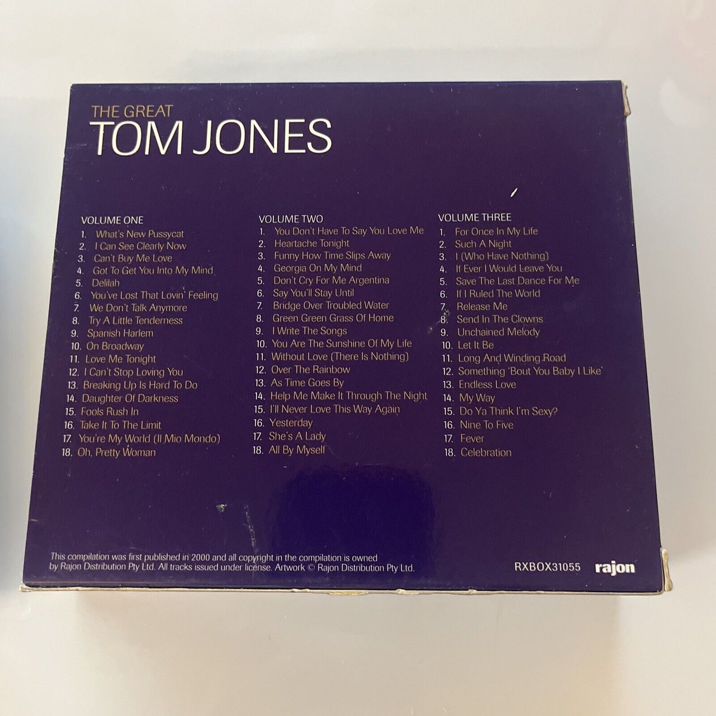 Tom Jones - The Great Tom Jones (CD, 1999, 3-Disc)