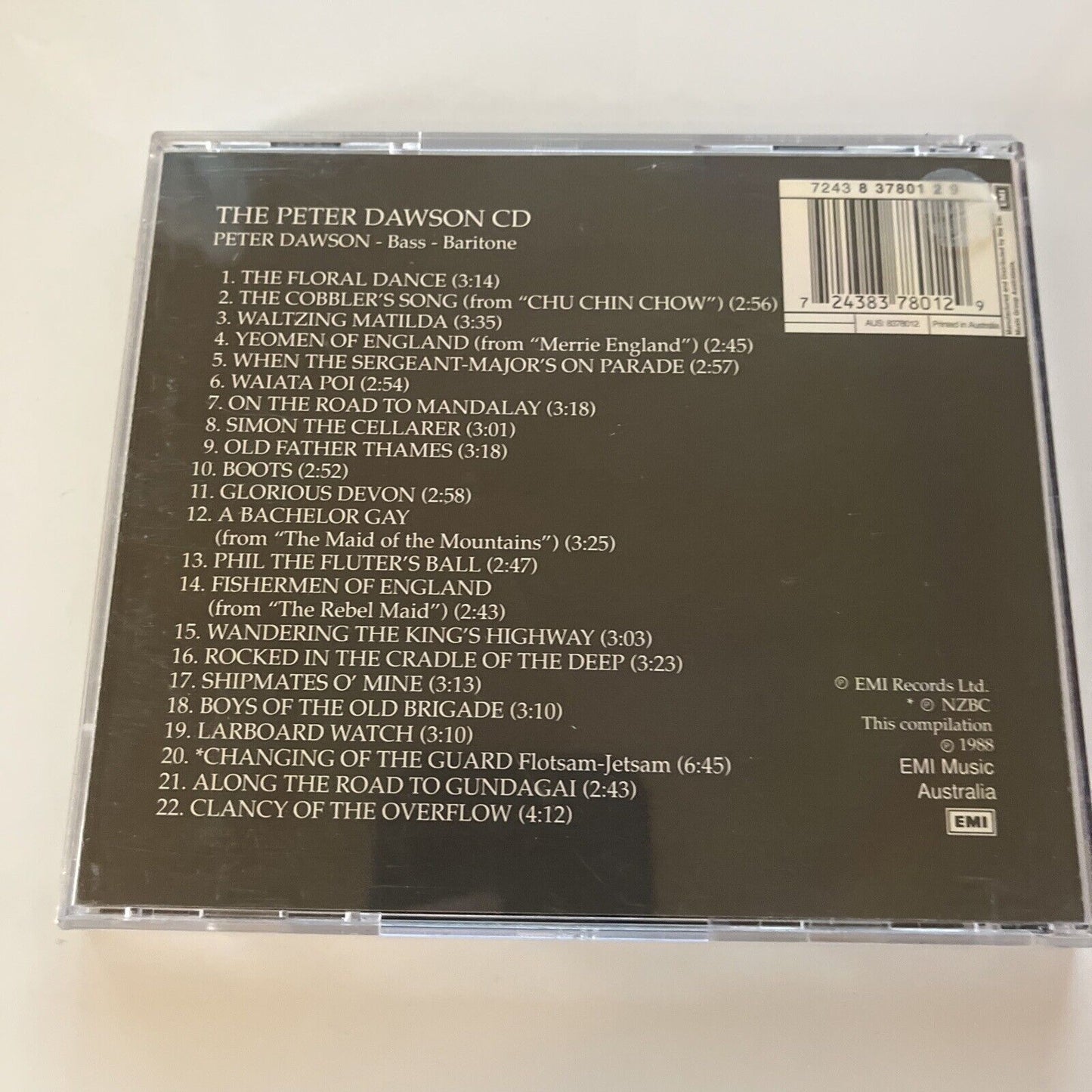 Peter Dawson: The Peter Dawson CD (CD, 1988)