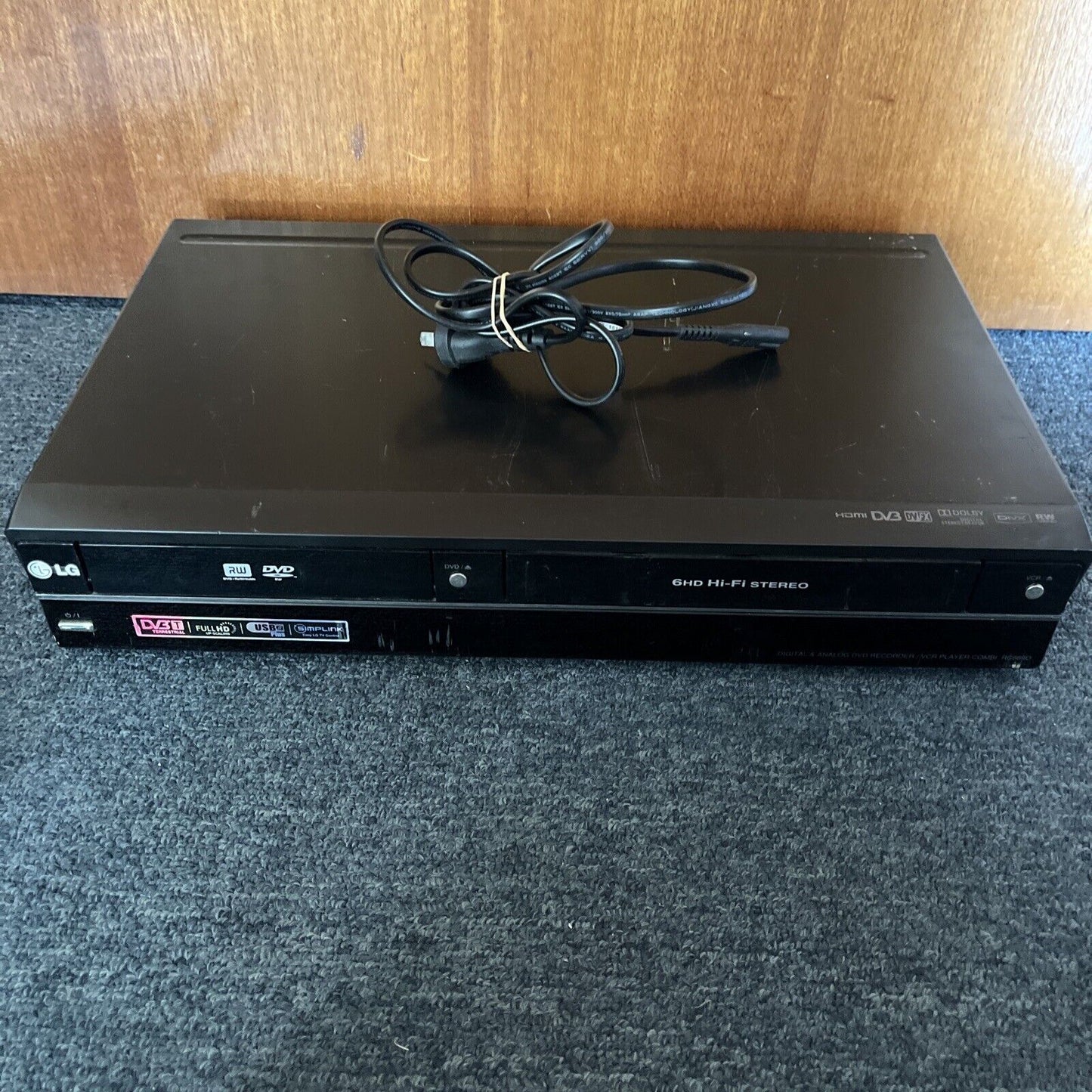 LG DVD VCR Combo Recorder Player RC689D PAL *For Parts Or Repair*