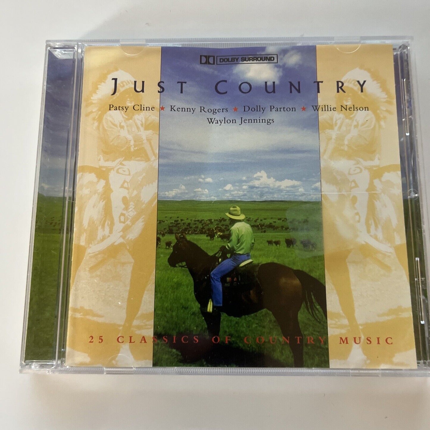 Just Country  - Patsy Cline, Kenny Rogers, Dolly Parton, Willie Nelson (CD)