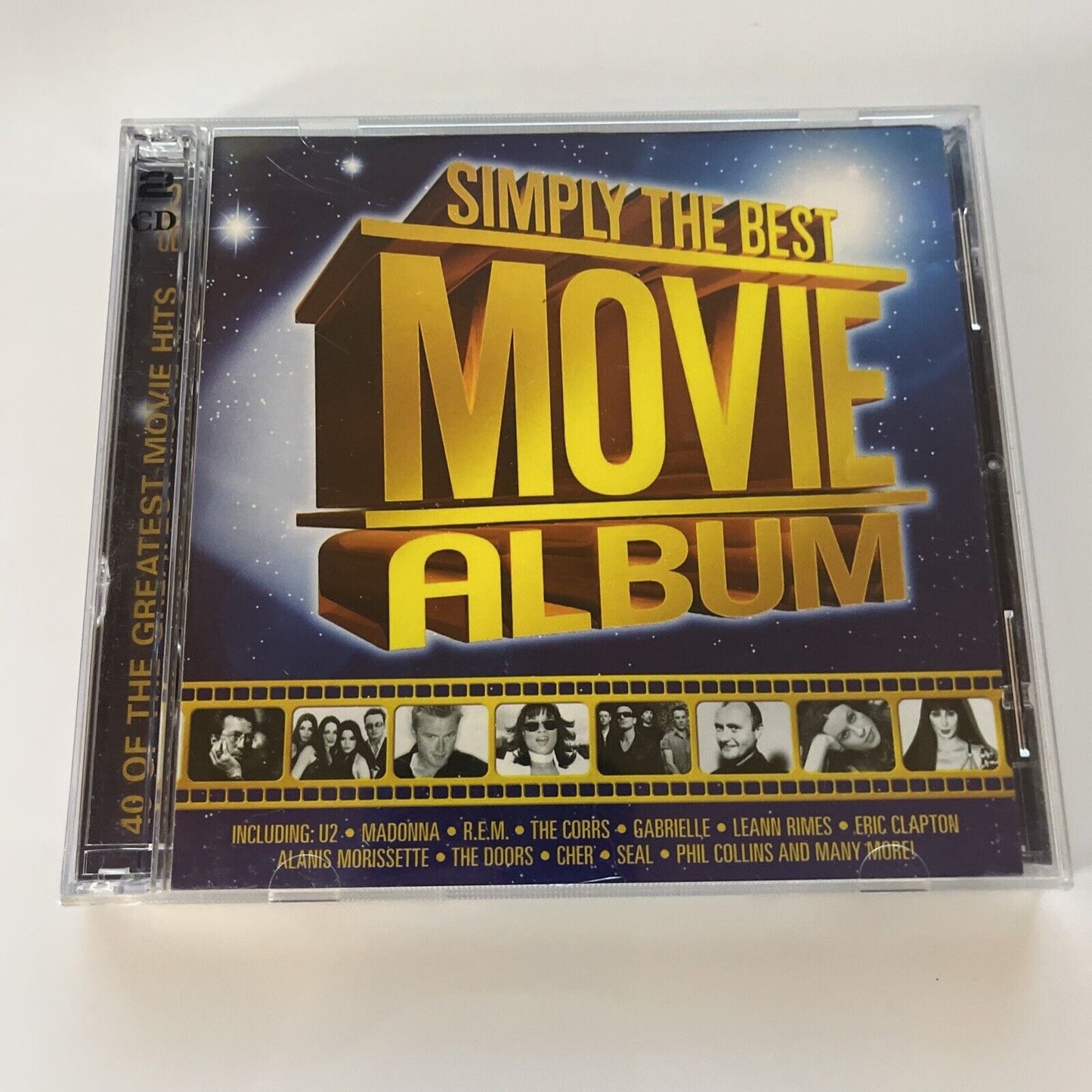 Simply The Best Movie Album  (CD, 2001, 2-Disc)