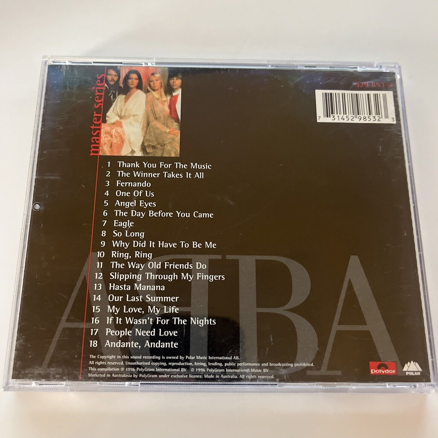 ABBA - Master Series (CD, 2003)