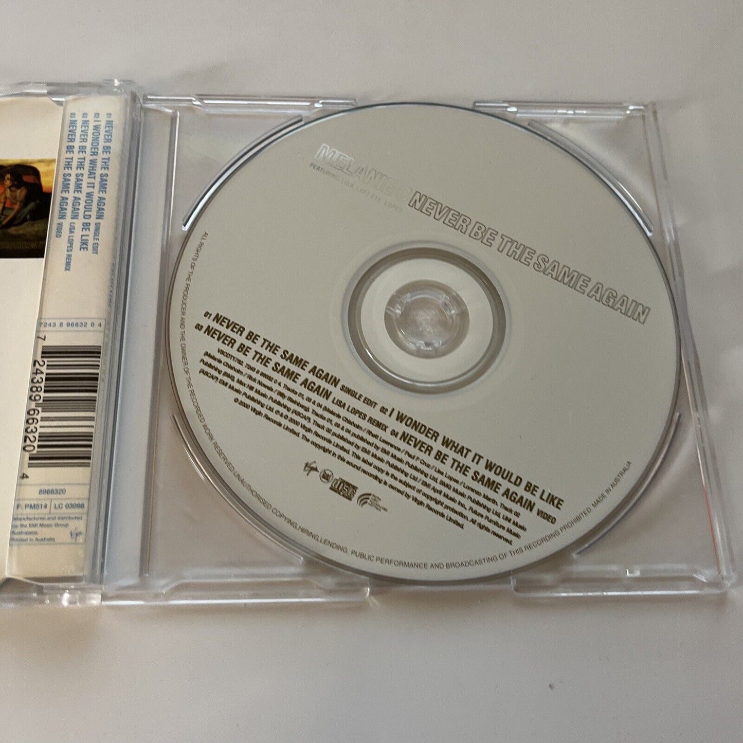 Melanie C - Never Be the Same Again [Single] (CD, 2000)