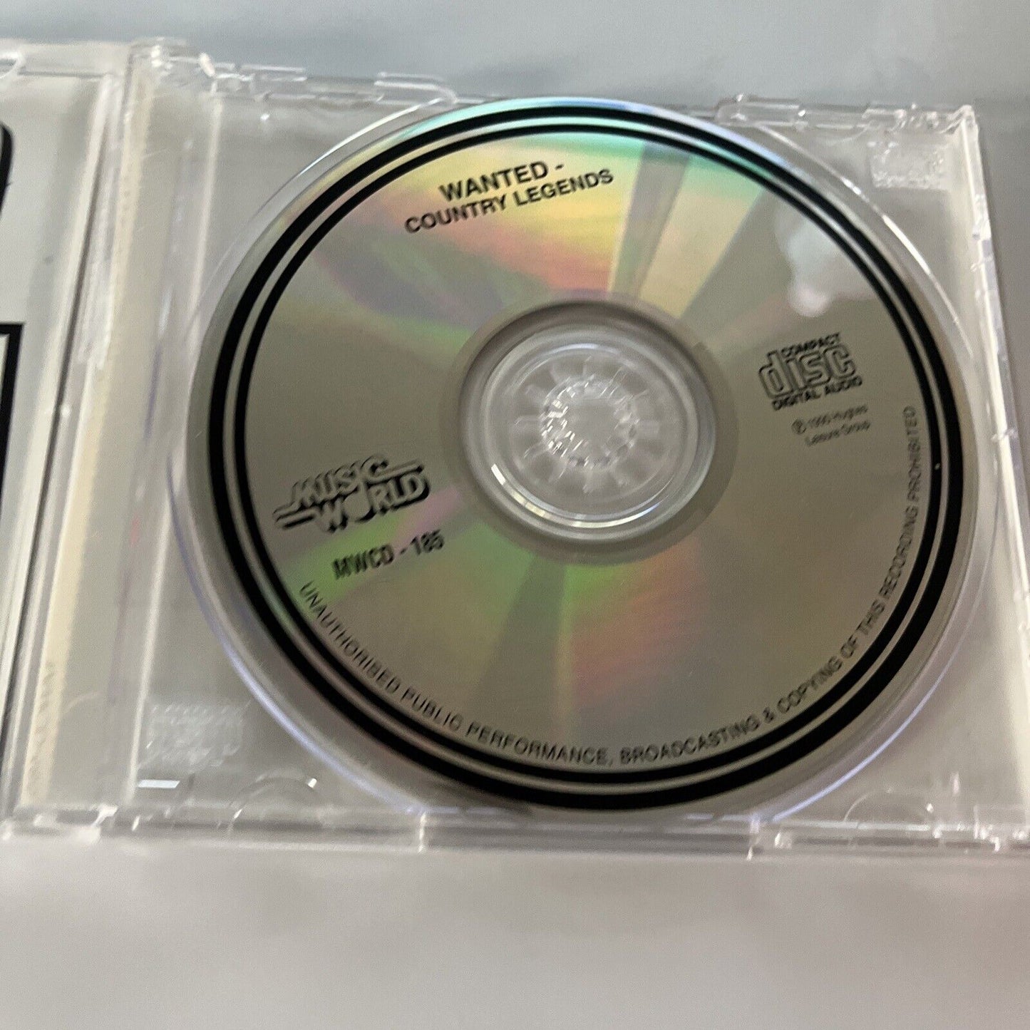 Wanted: Country Legends - Connie Smith, Tom Hall, Freddy Fender (CD, 1991)