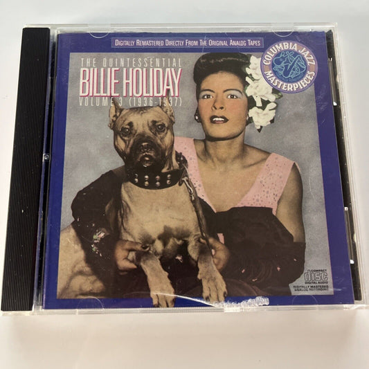 Billie Holiday - Quintessential Billie Holiday, Vol. 3 (1936-1937) (CD, 1990)