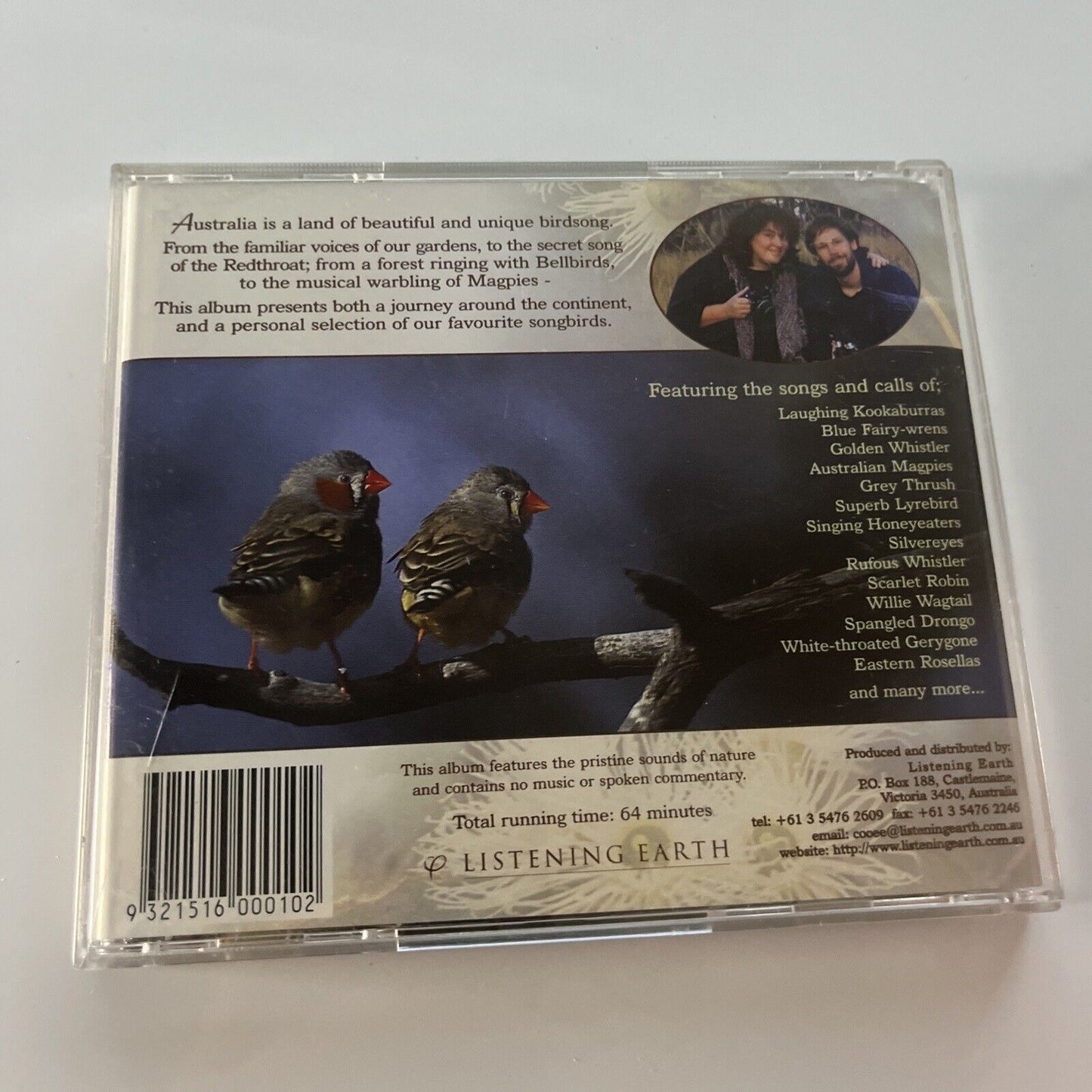 Favourite Australian Birdsong by Andrew Skeoch (CD, 2001)