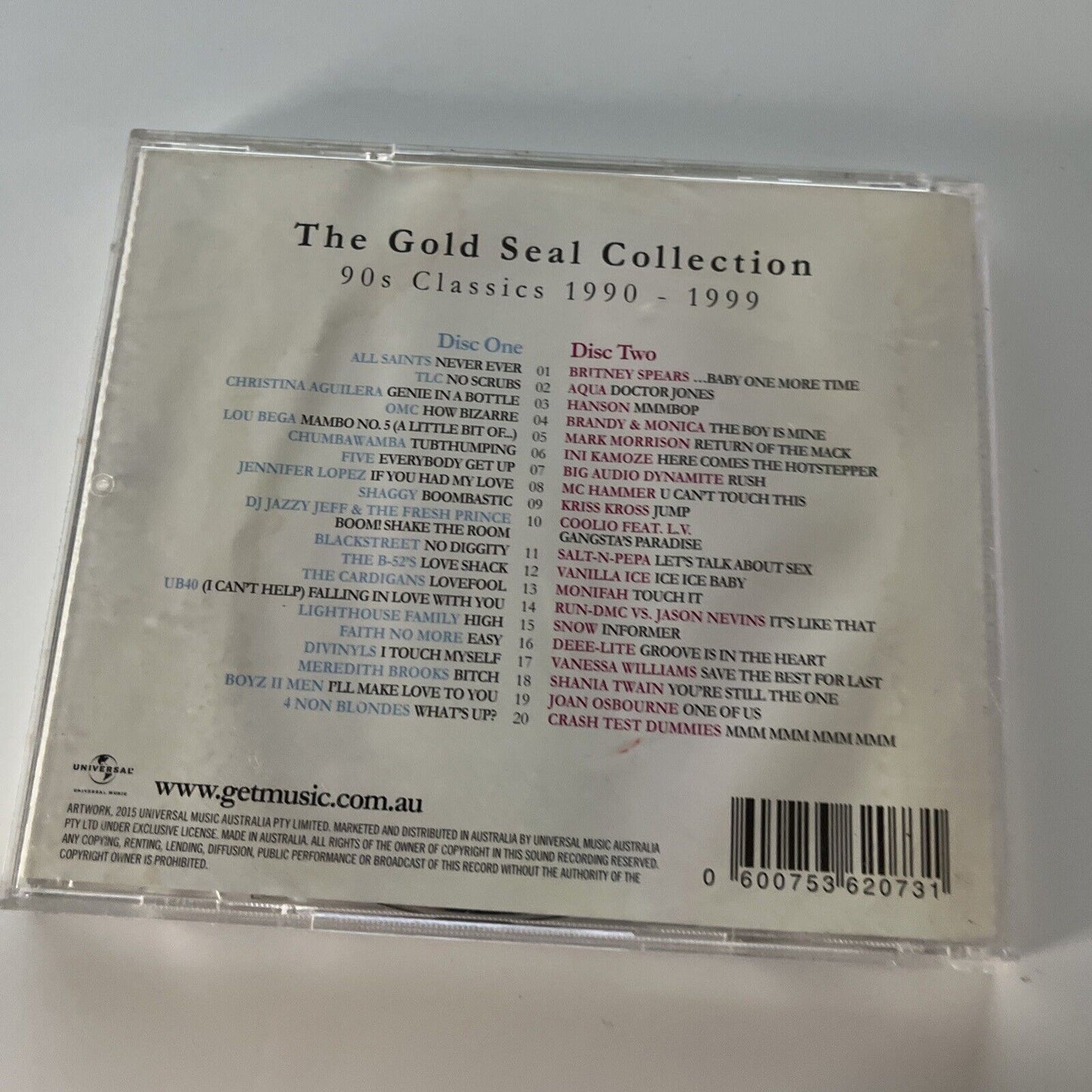 The Gold Seal Collection: 90’s Classics: 1990-1999 (CD, 2015, 2-Disc)