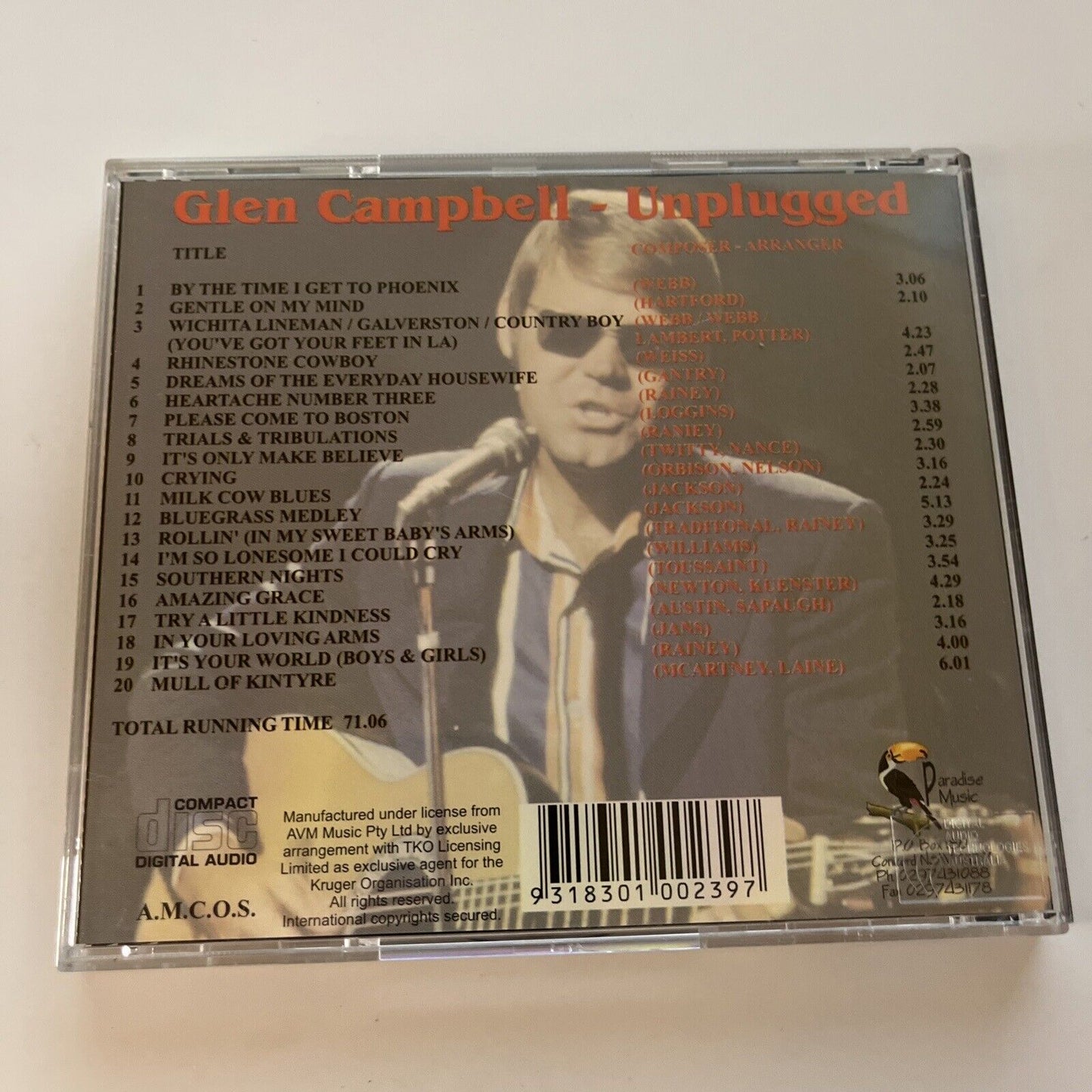 Glen Campbell - Unplugged (CD)