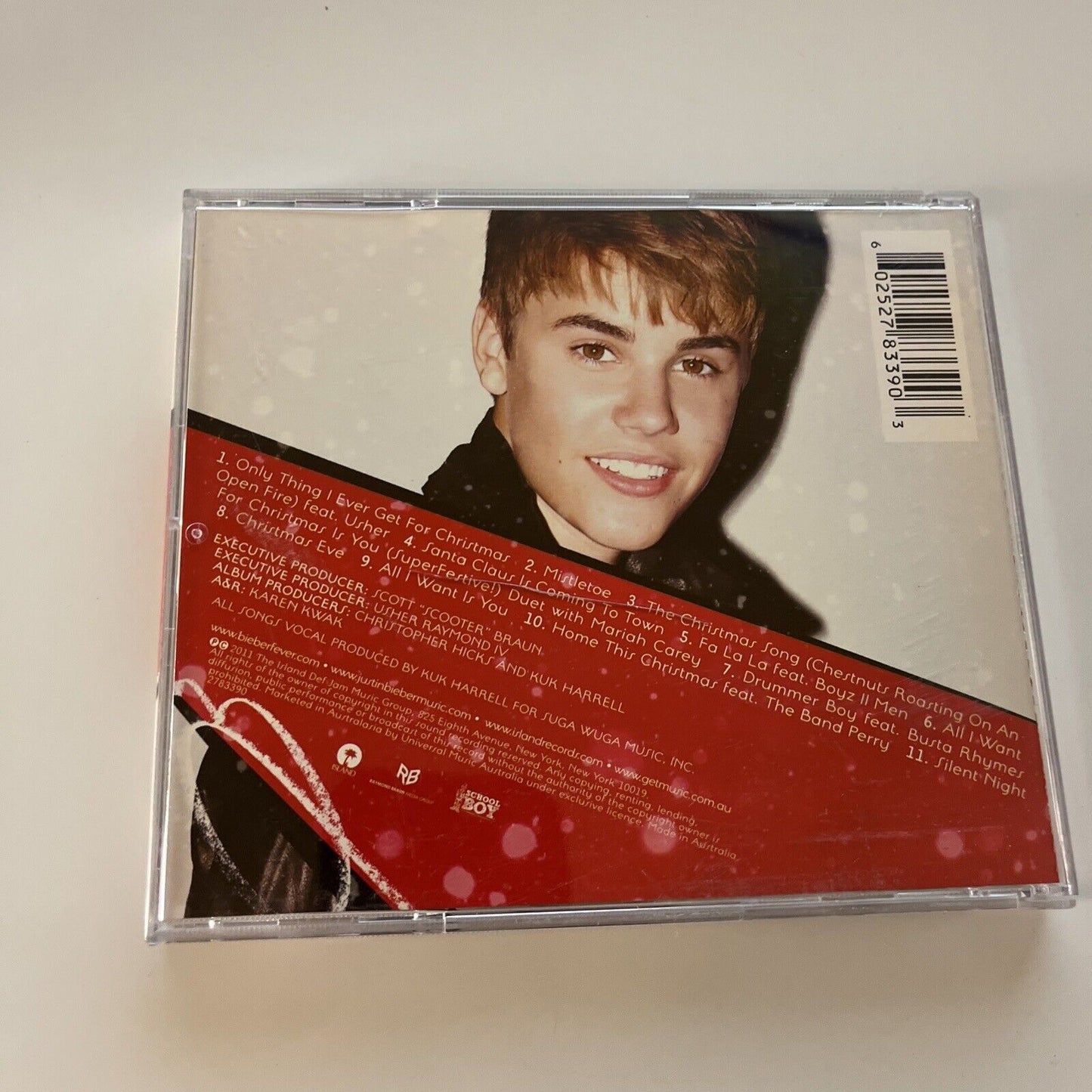 Justin Bieber - Under the Mistletoe (CD, 2011)