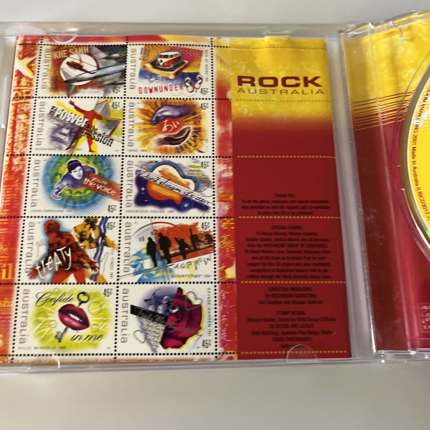 Rock Australia - Songs of The ‘80s and ‘90s (CD, 2001)