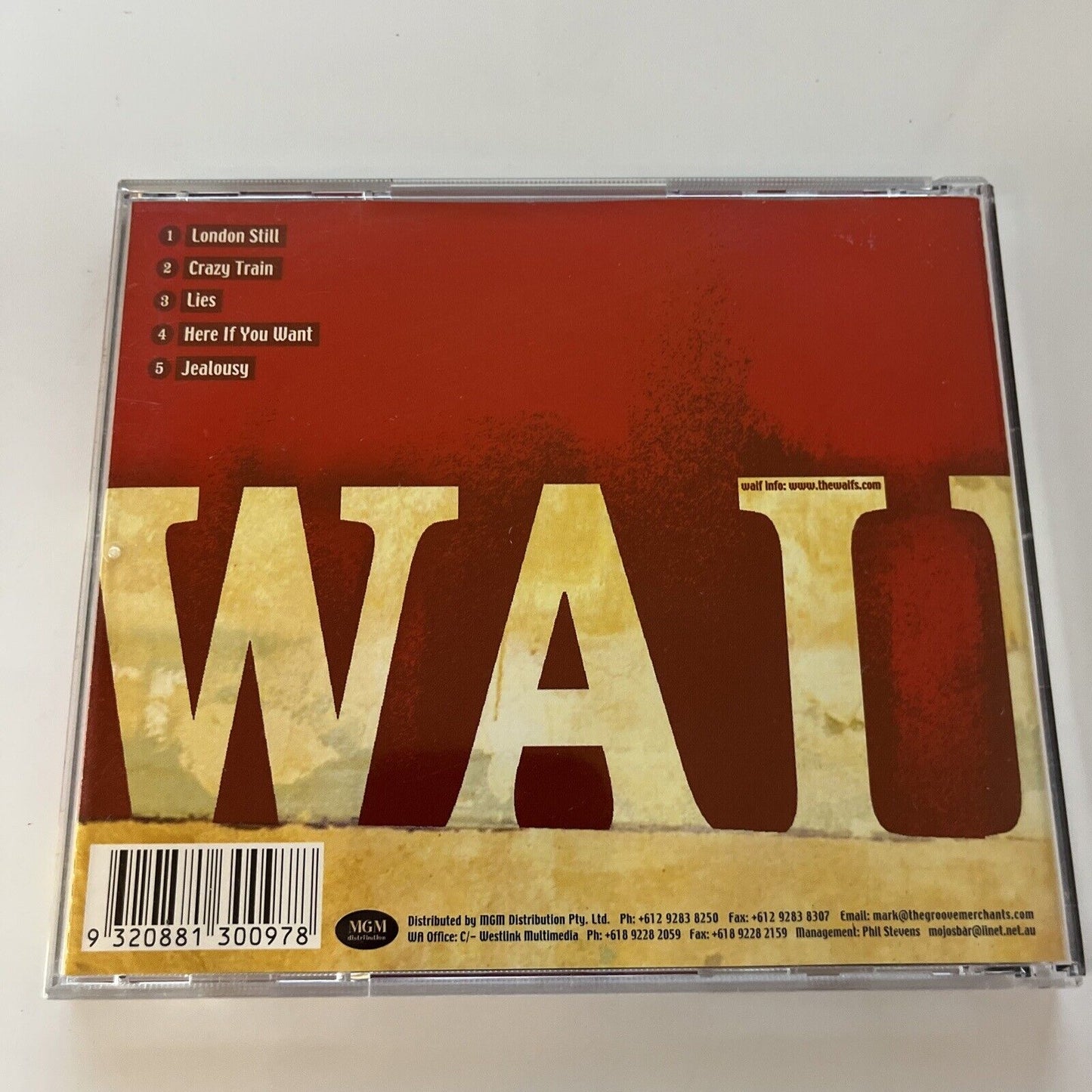 The Waifs - London Still [EP] (CD, 2002)