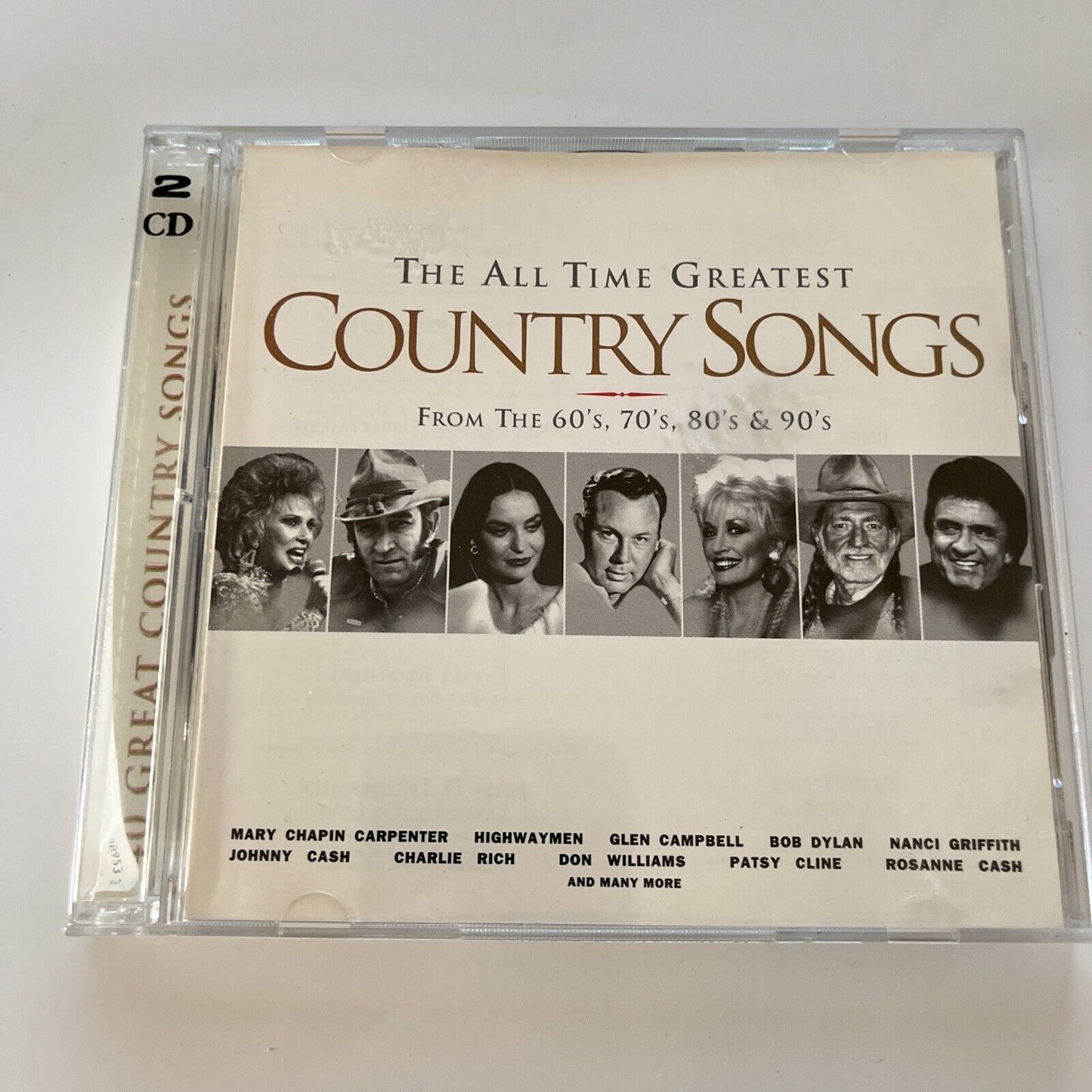 The All Time Greatest Country Songs From The 60's, 70's, 80's & 90's  (CD, 1998)