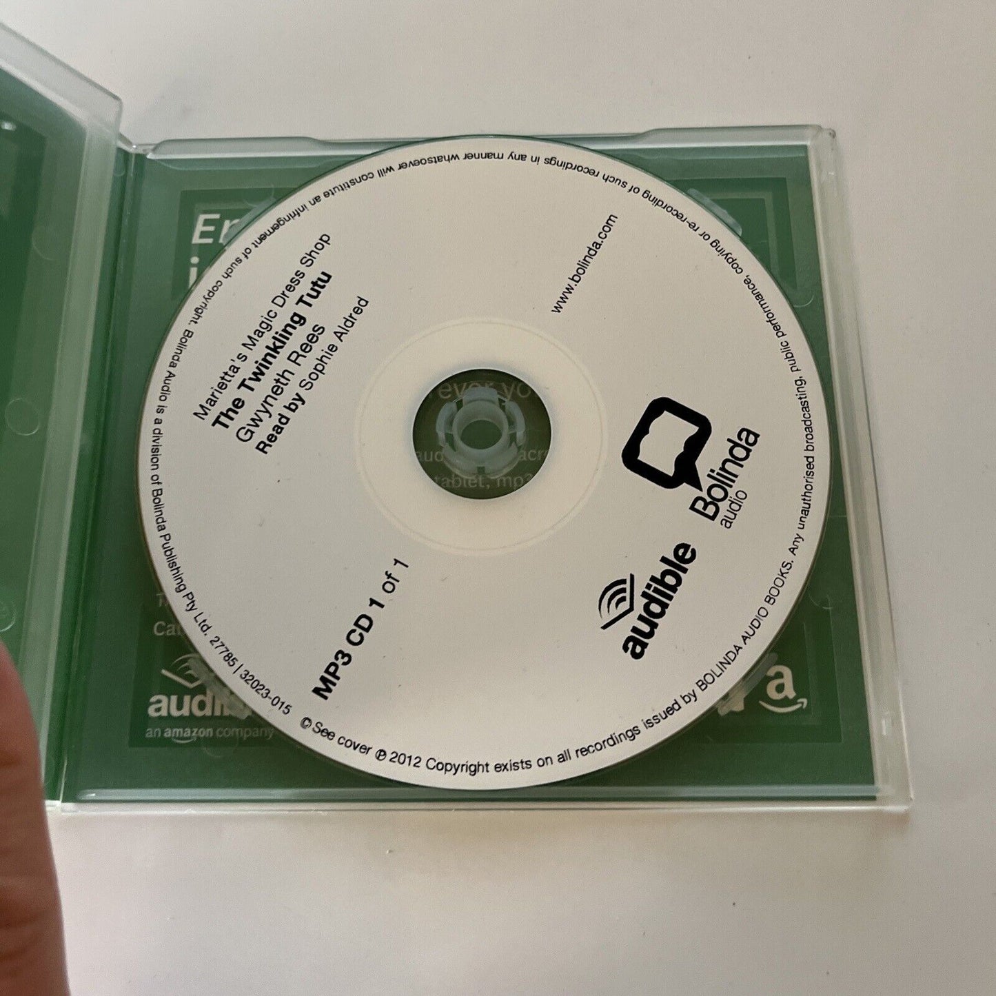 The Twinkling Tutu by Gwyneth Rees (Audio CD, 2017)