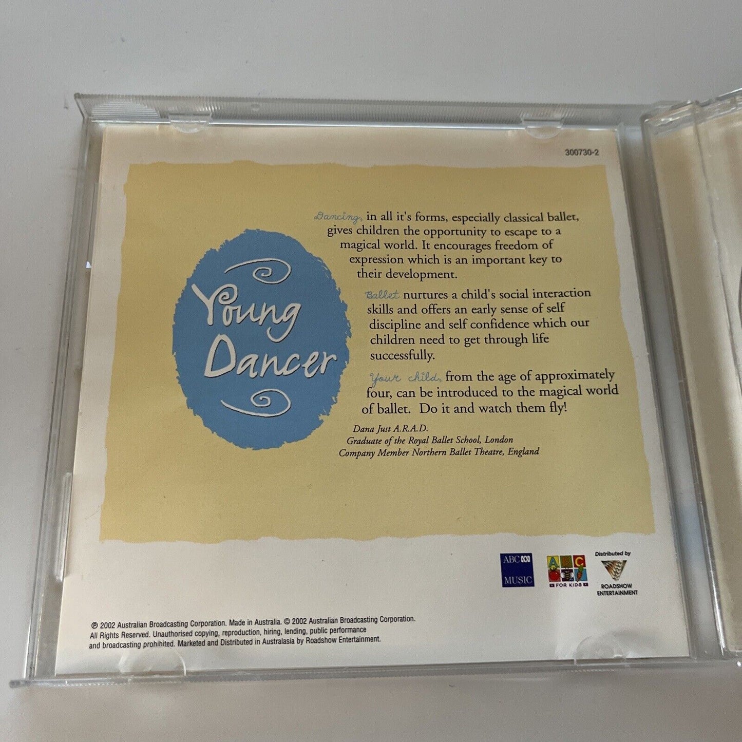 ABC For Kids - Young Dancer - Vol. 2 (CD, 2002) Ballet Music