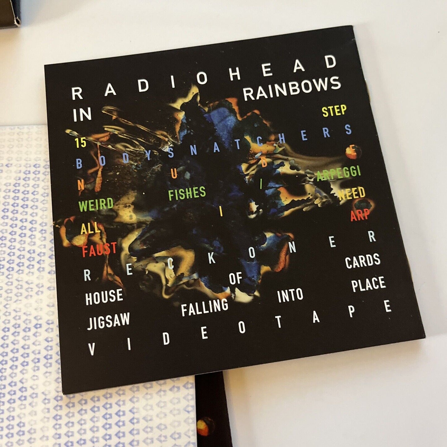 Radiohead - In Rainbows (CD, 2007) CD_X_x001J Japan With Stickers