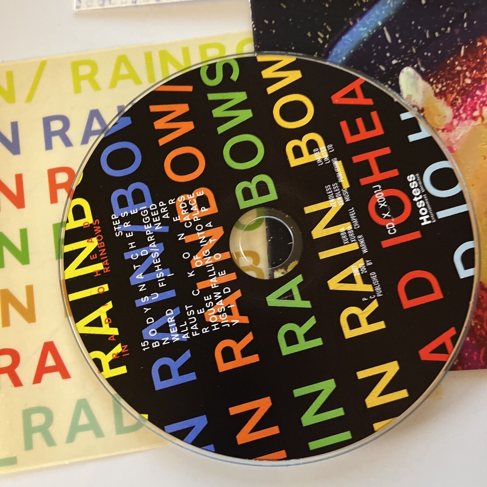 Radiohead - In Rainbows (CD, 2007) CD_X_x001J Japan With Stickers – Retro  Unit