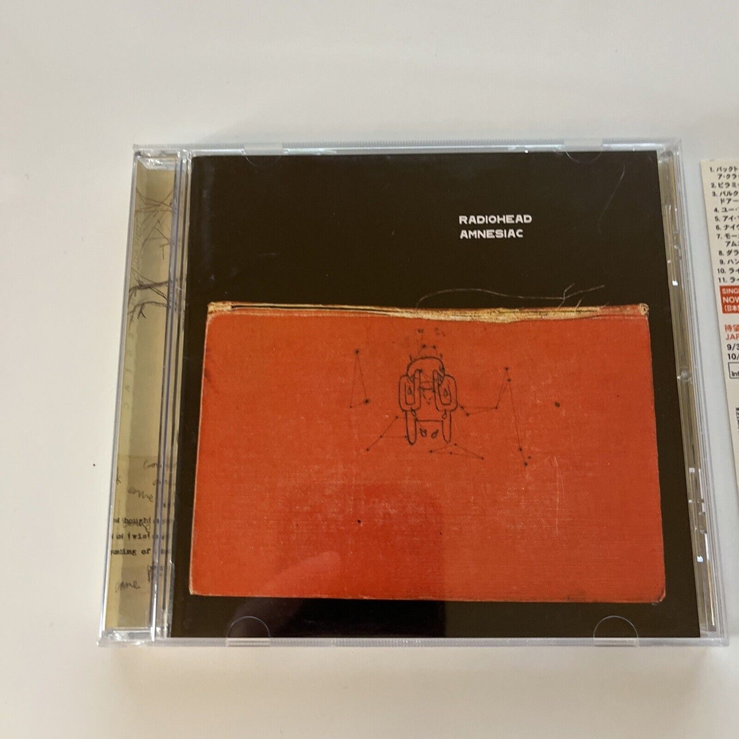 Radiohead - Amnesiac (CD, 2000) JAPANESE PROMO TOCP-65800 Obi