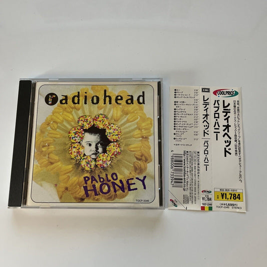 Radiohead - Pablo Honey (CD, 1993) Japan Obi Tocp-3346