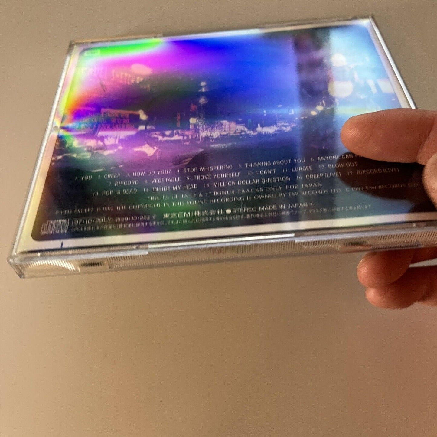 Radiohead - Pablo Honey (CD, 1993) Japan Obi Tocp-3346