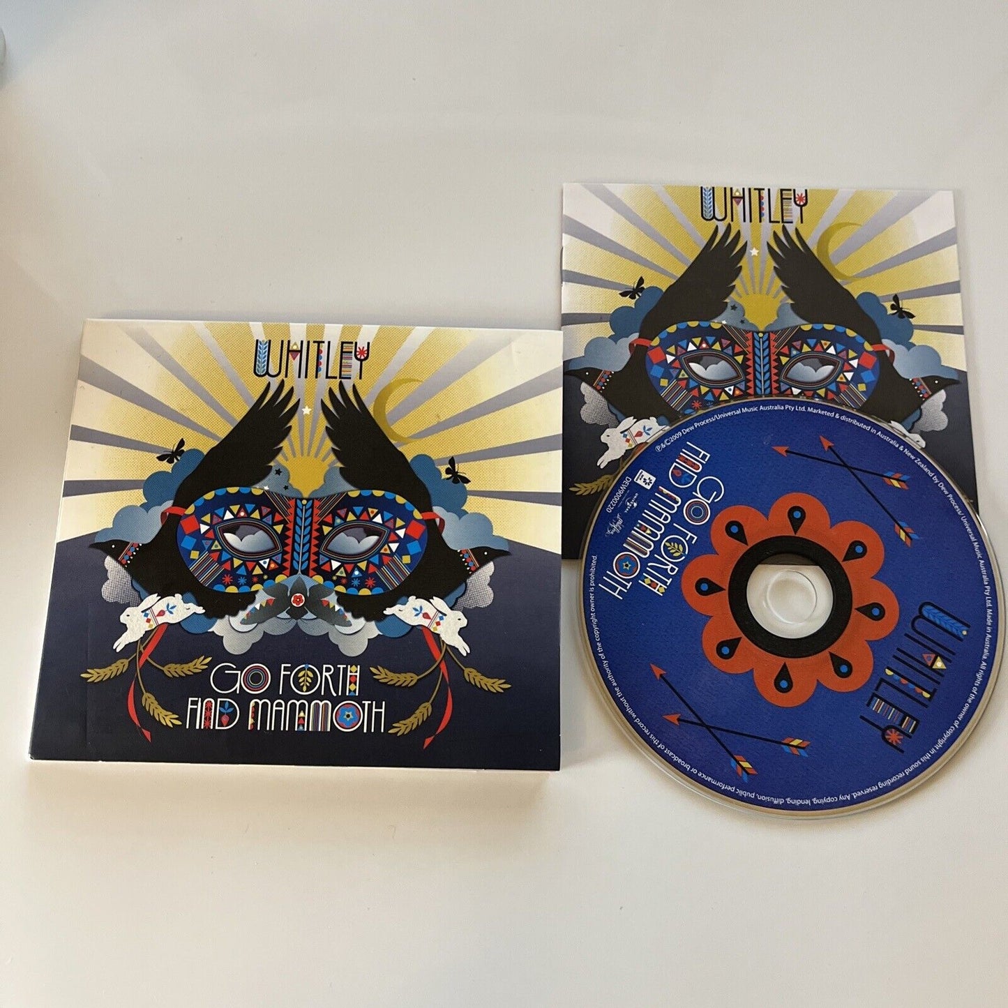 Whitley - Go Forth and Find Mammoth (CD, 2009) Digipak