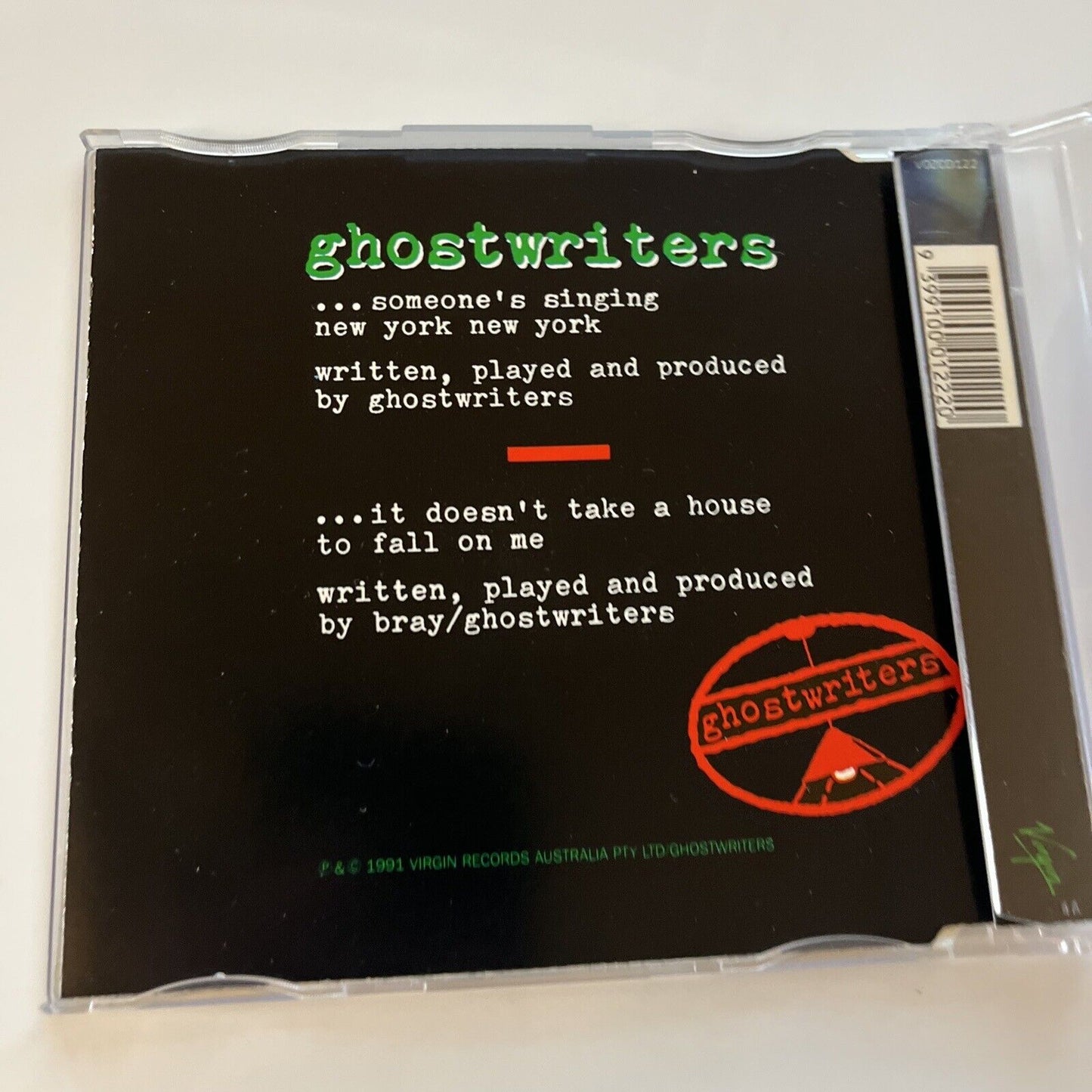 Ghostwriters - Someone's Singing New York New York (CD, 1991)