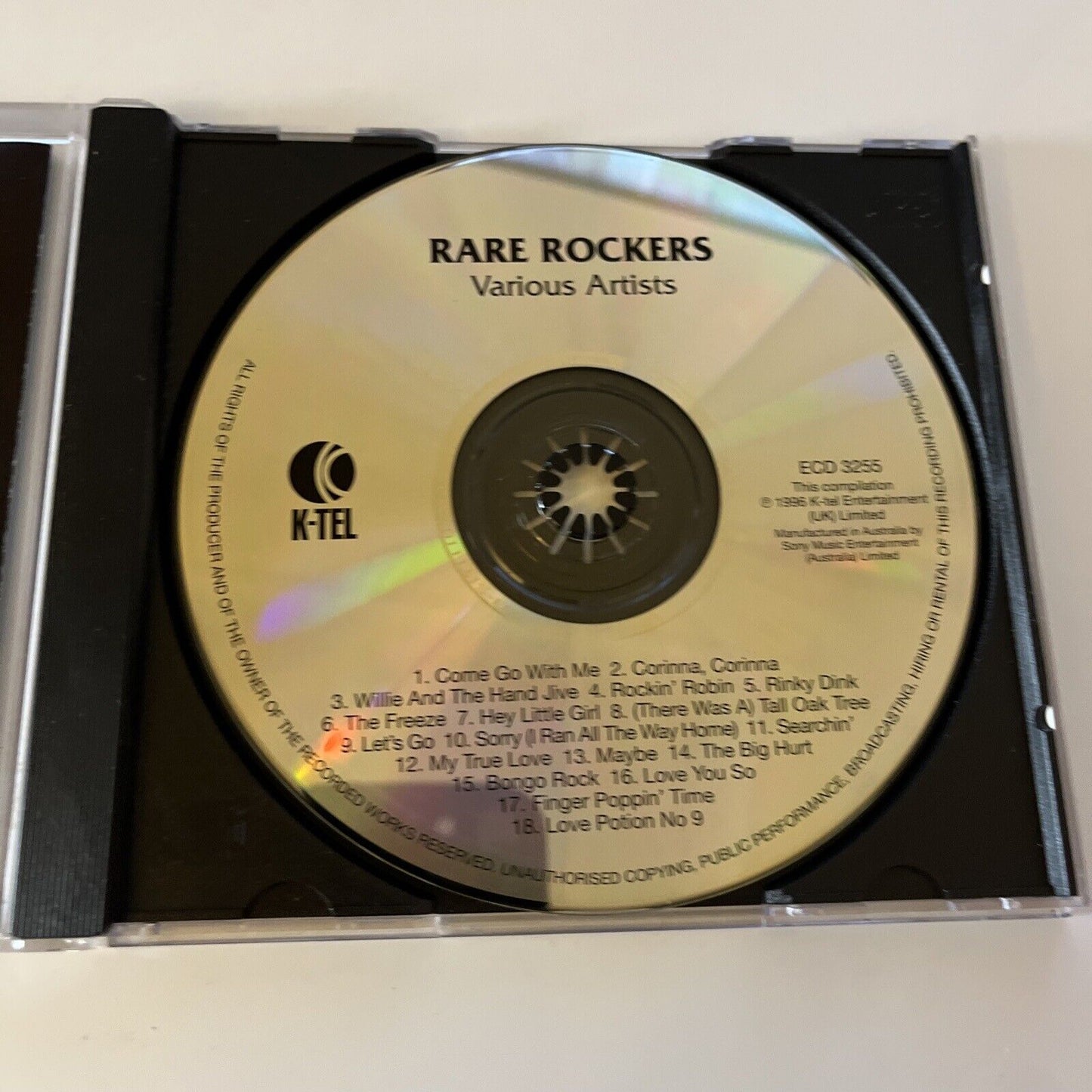 Rare Rockers - 18 Collectable Classics From A Golden Era (CD, 1996)