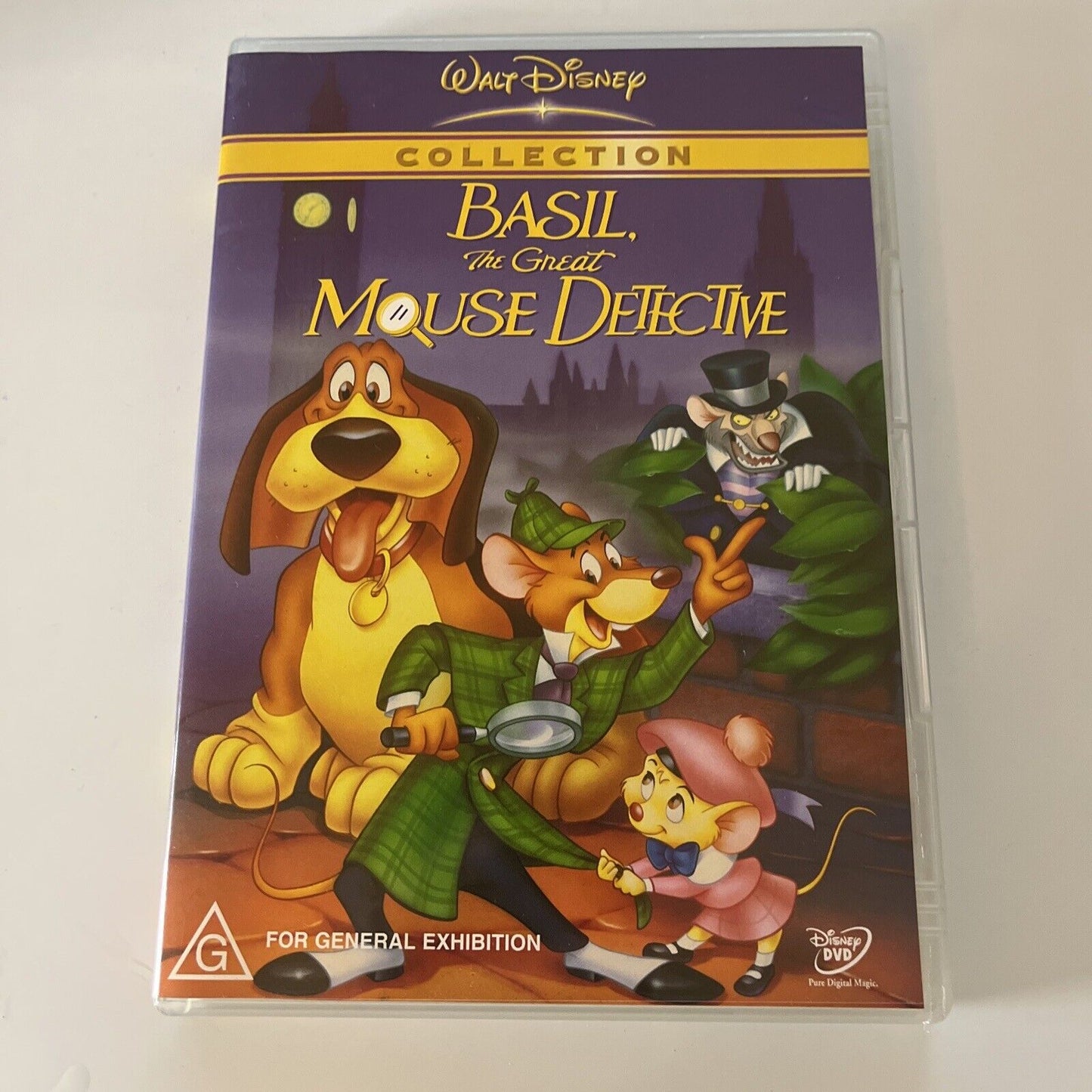 Basil - The Great Mouse Detective (DVD, 1986) Vincent Price Region 4