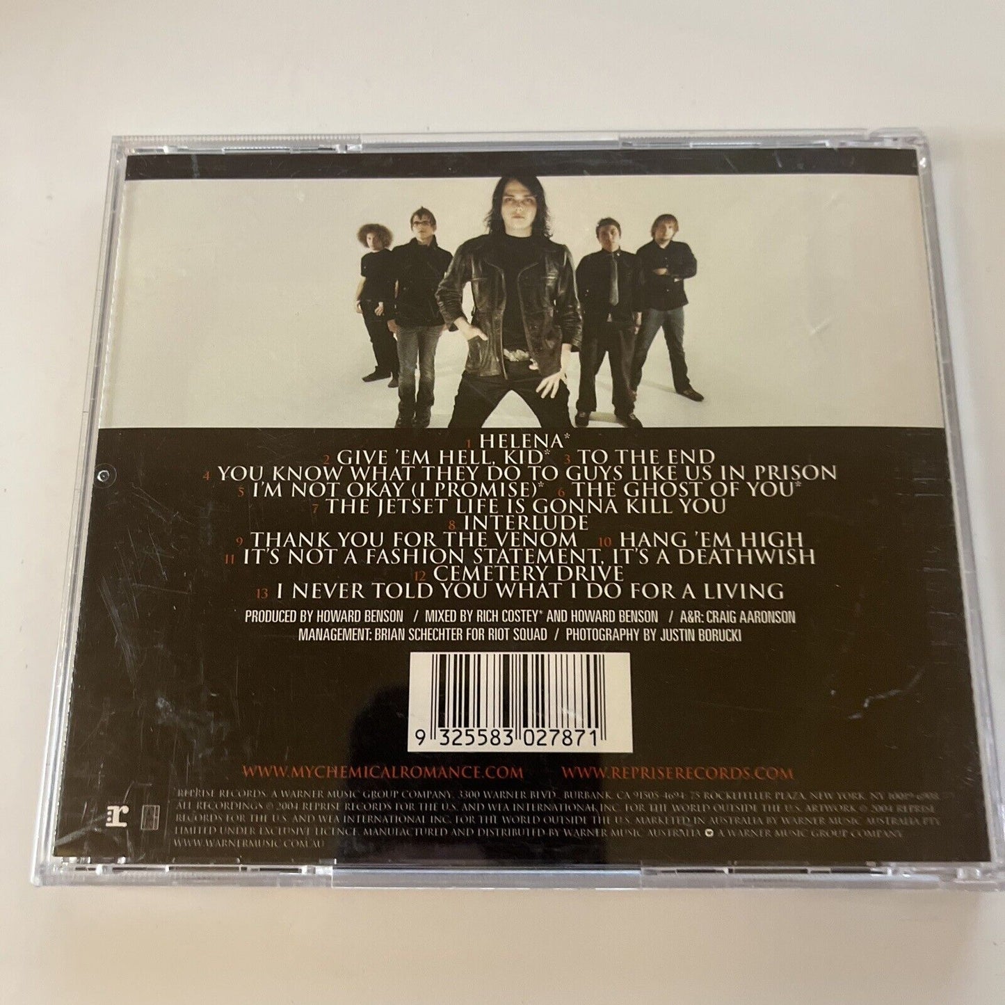 My Chemical Romance - Three Cheers for Sweet Revenge (CD, 2004)