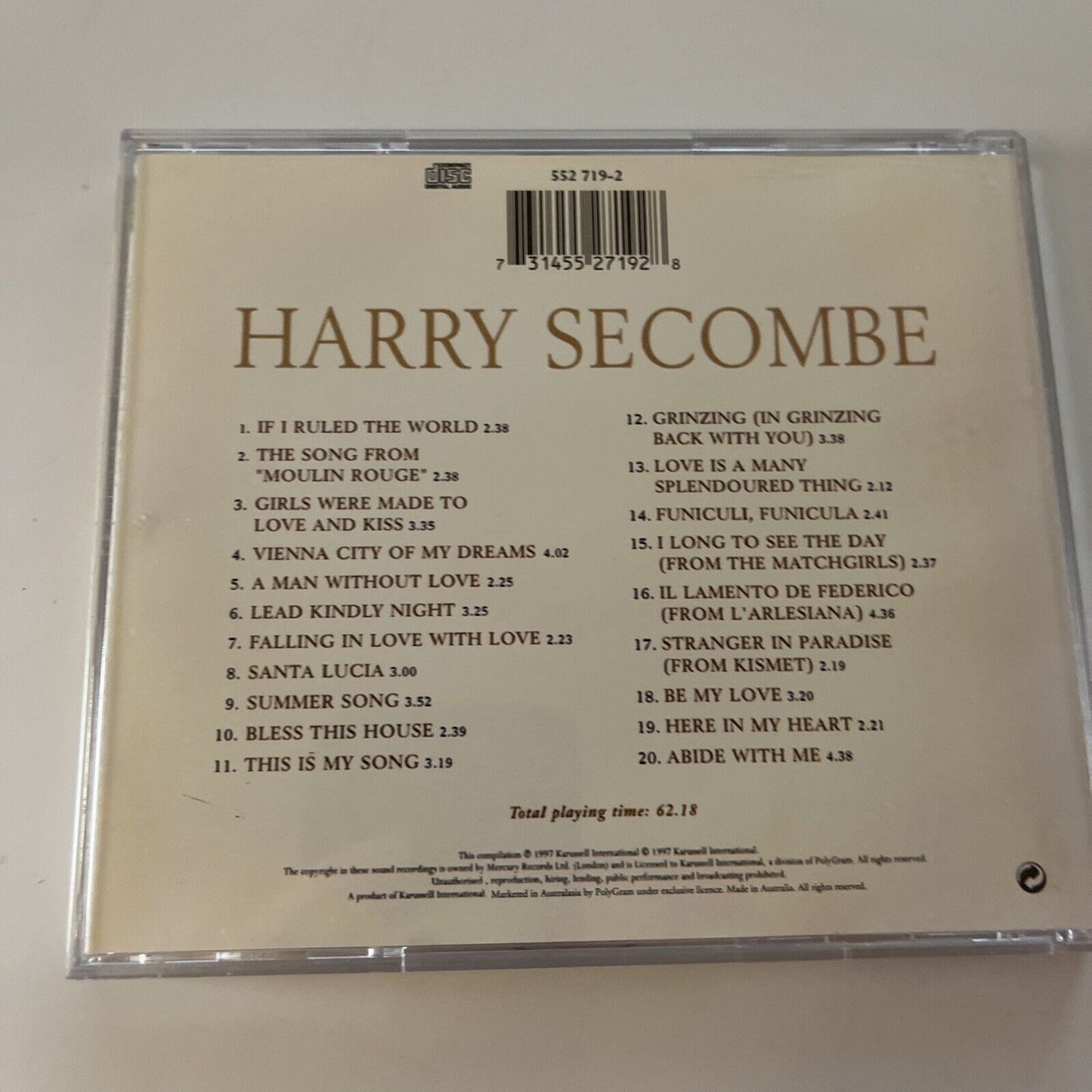 Harry Secombe - The Very Best of Harry Secombe (CD, 2007)