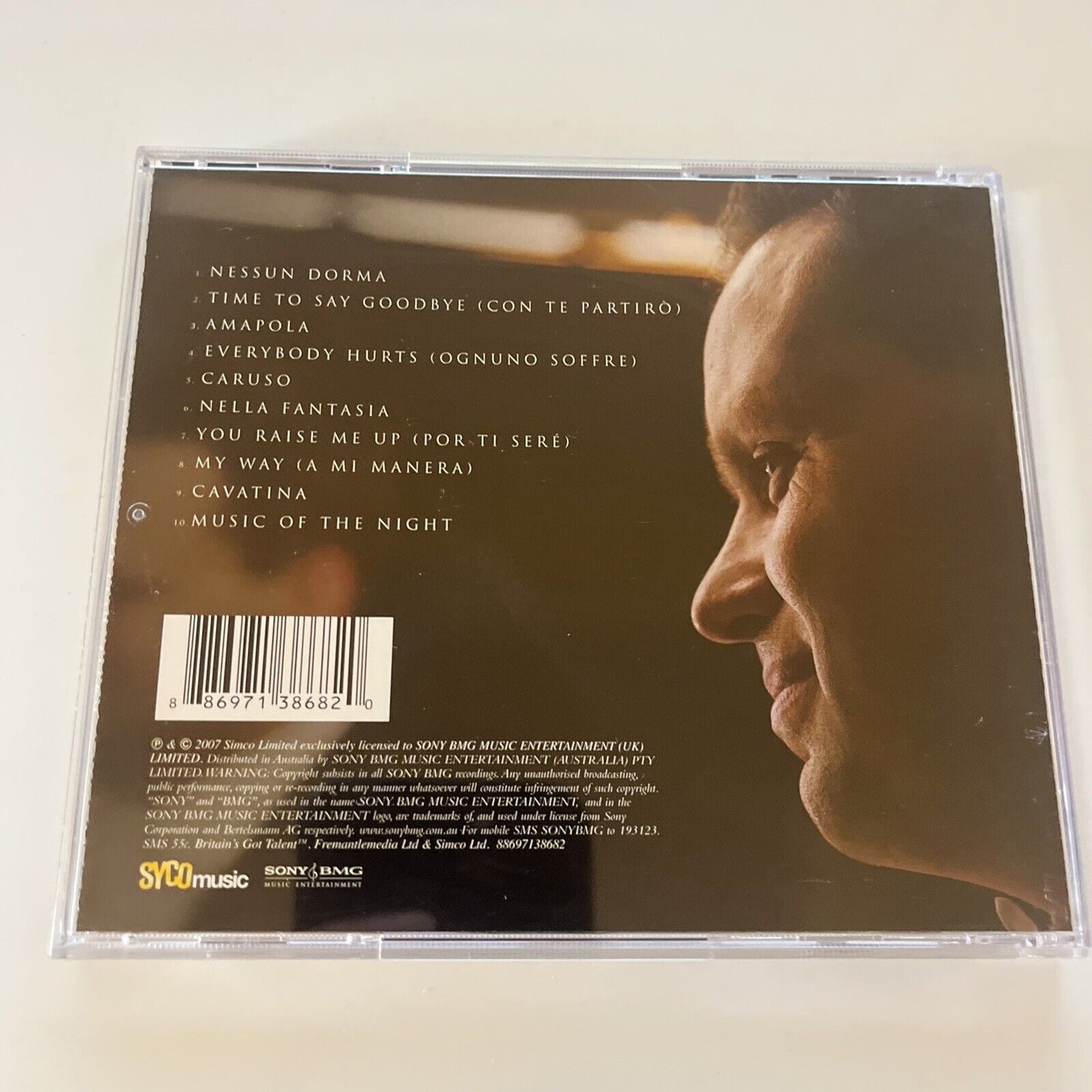 Paul Potts - One Chance (CD, 2007)