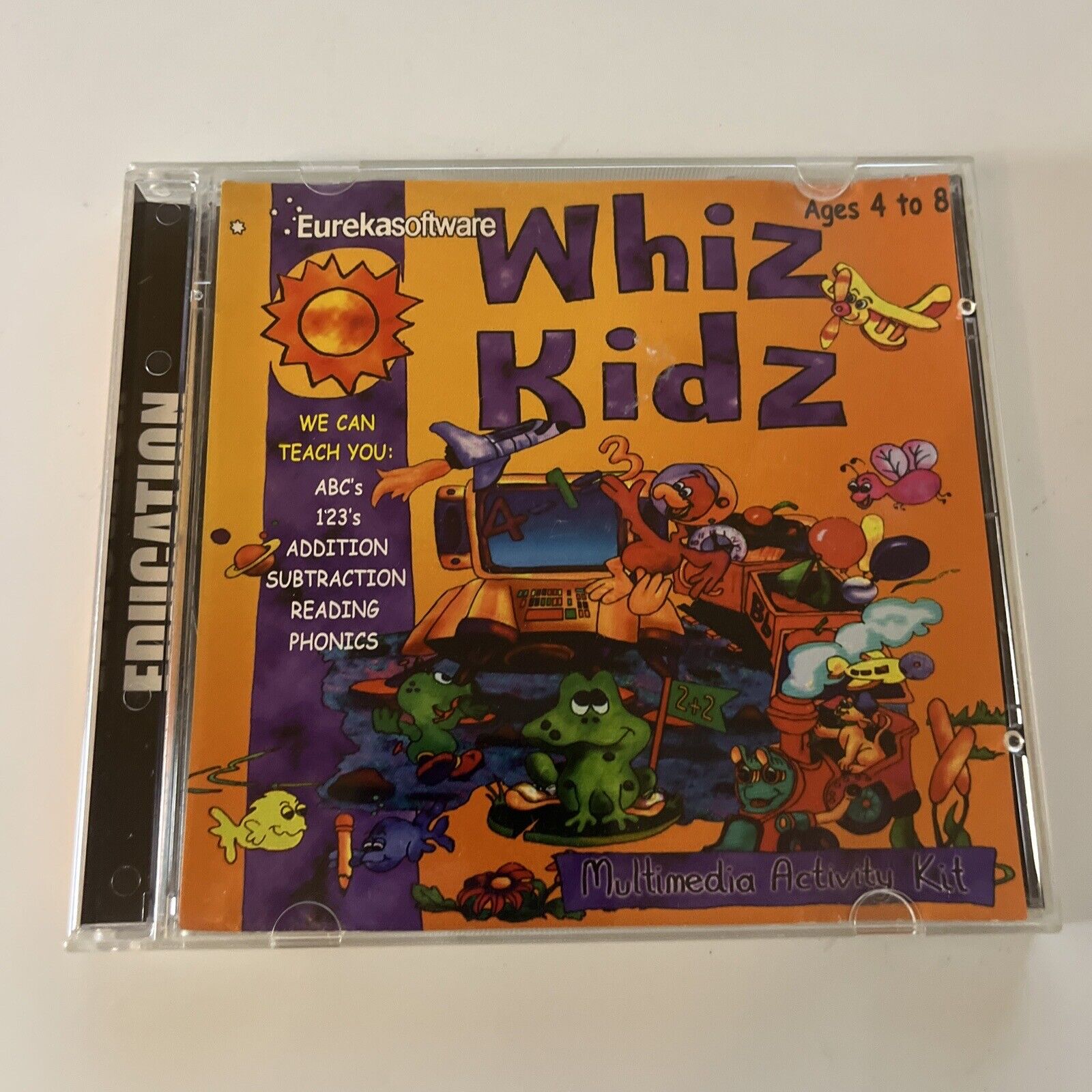 Whiz Kidz - Multimedia Activity Kit PC Eureka Software Win 95 – Retro Unit