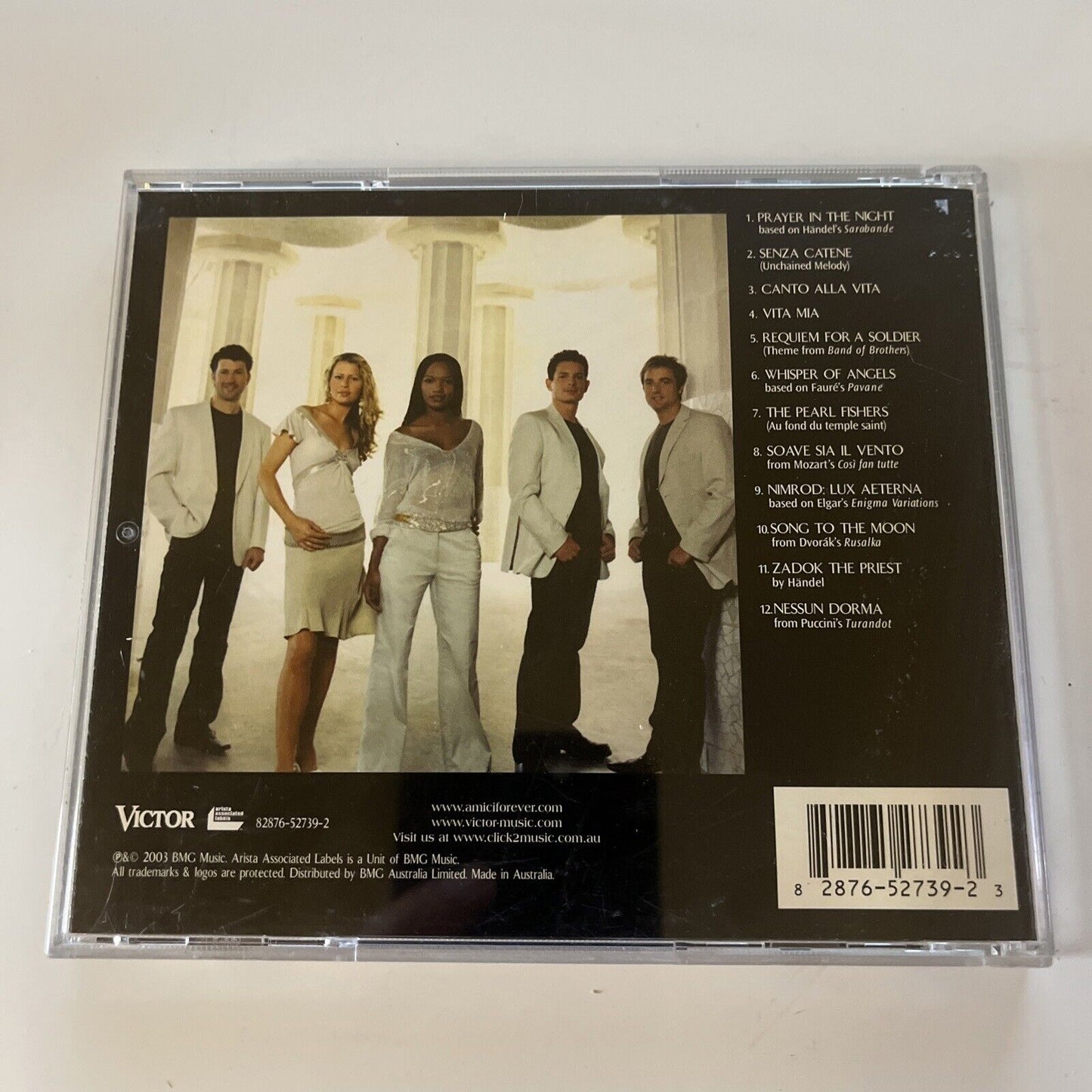 Amici Forever - The Opera Band (CD, 2004)