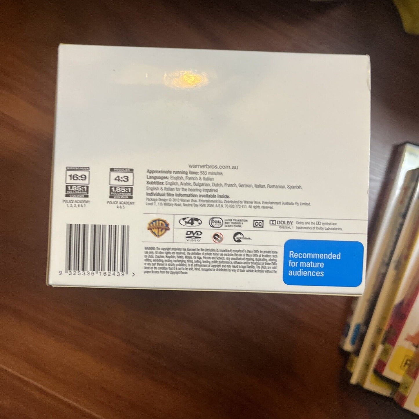 Police Academy - Collection (Box Set, DVD, 2012, 7-Disc) Region 4