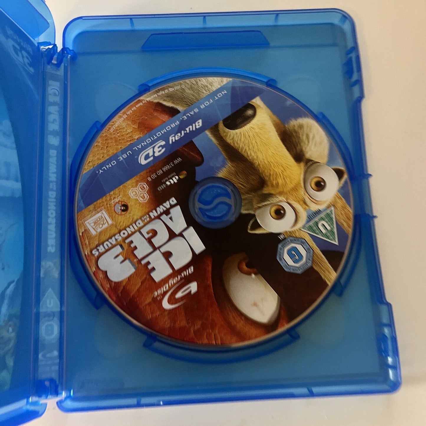 Ice Age 3 Dawn Of The Dinosaurs - Promo Edition (Blu-ray 3D, 2009) All Regions