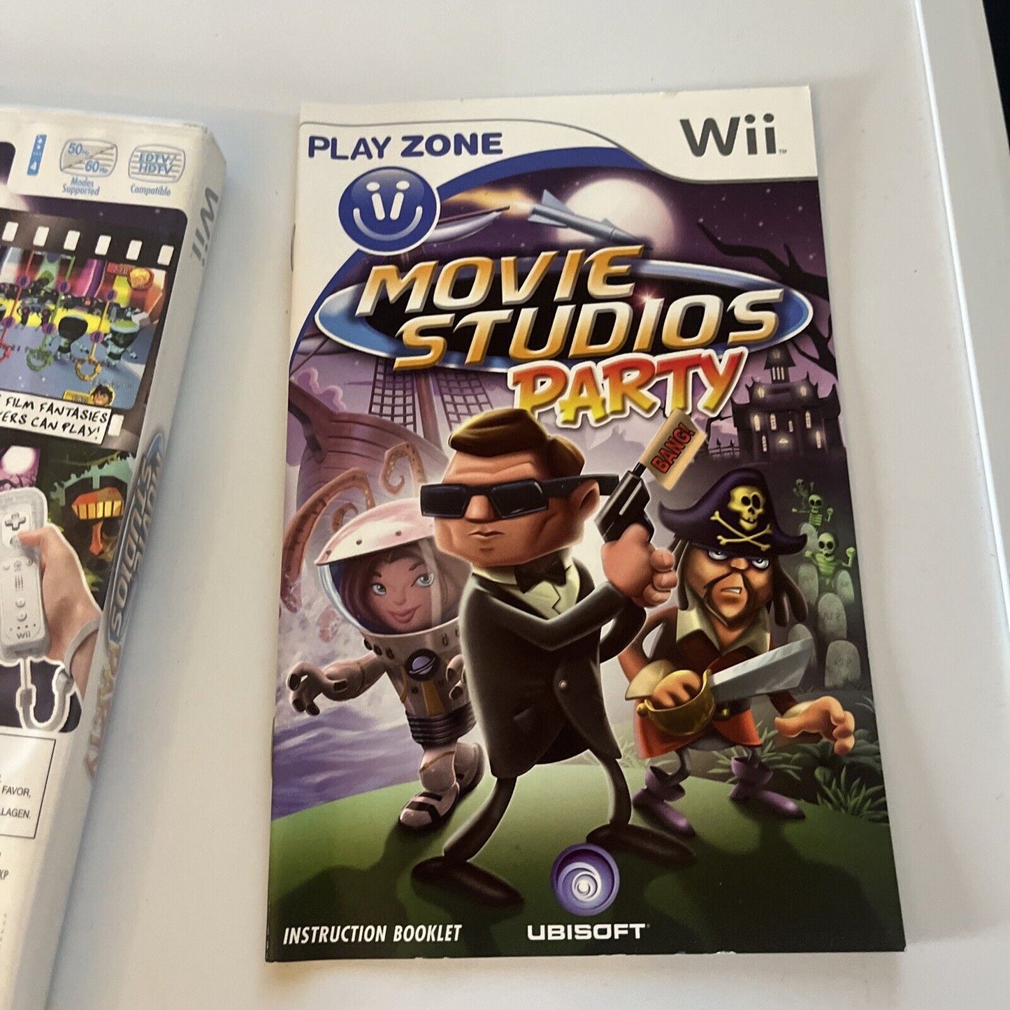 Movie Studio Party - Nintendo Wii PAL Manual