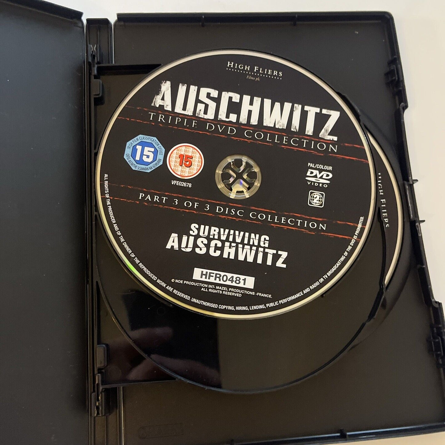 Prisoners Of Auschwitz / Auschwitz / Surviving Auschwitz DVD Region 2