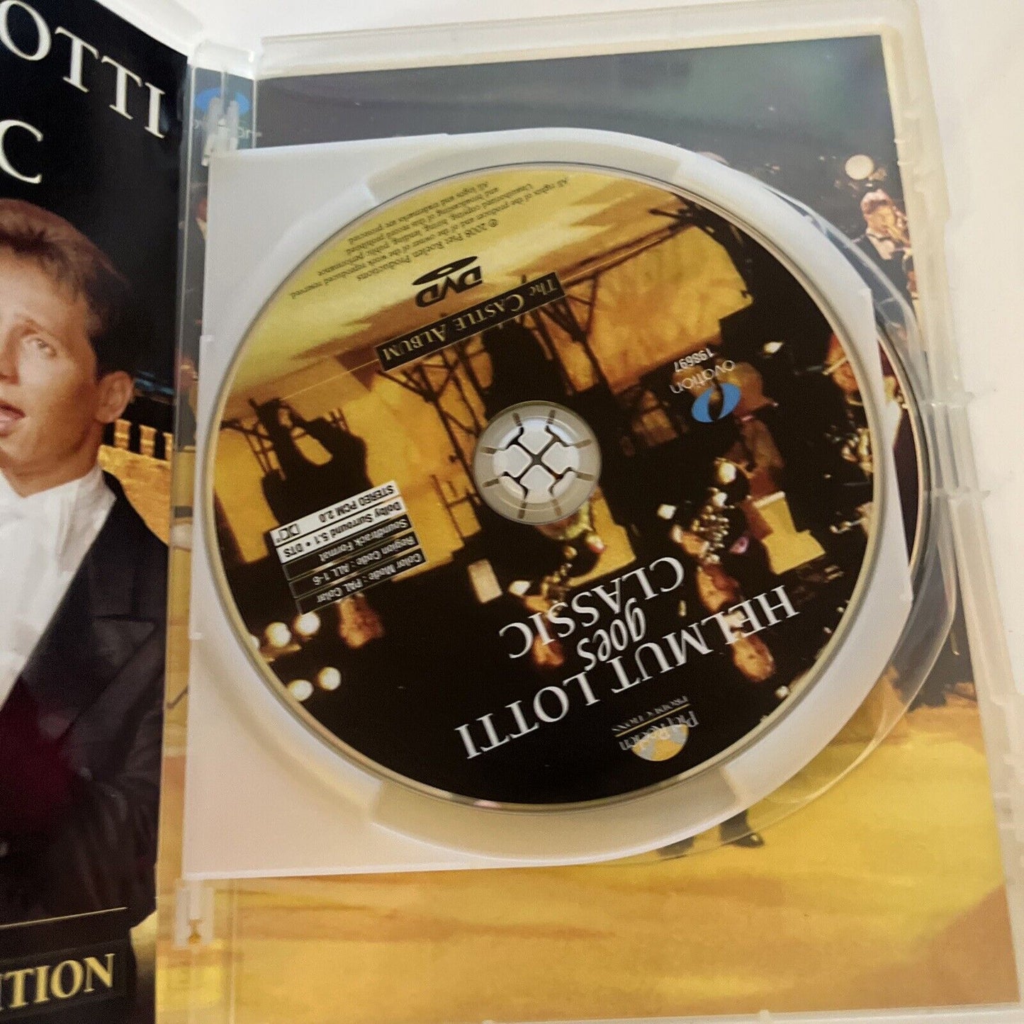 Helmut Lotti: The Castle Album (DVD + CD, 2008) All Regions