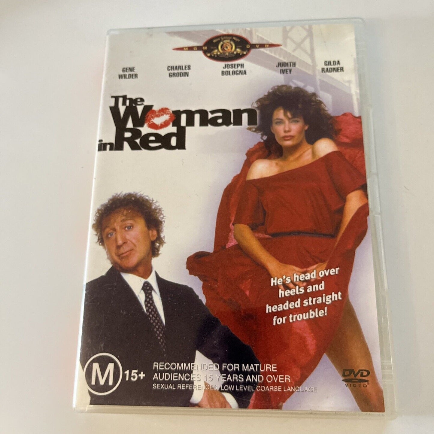 Woman In Red (DVD, 1984) Gilda Radner, Gene Wilder, Kelly Le Brock Region 4