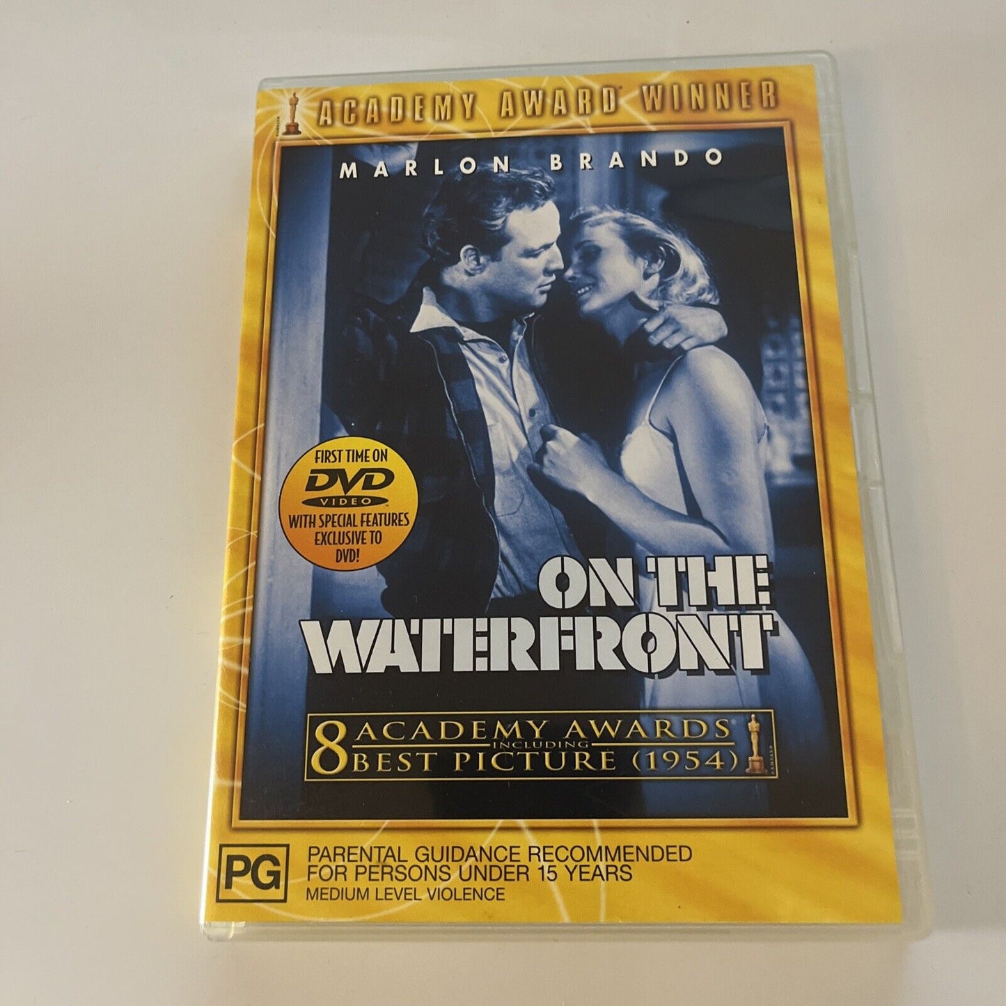 On The Waterfront (DVD, 1954) Eva Marie Saint, Marlon Brando, NEW Region 4