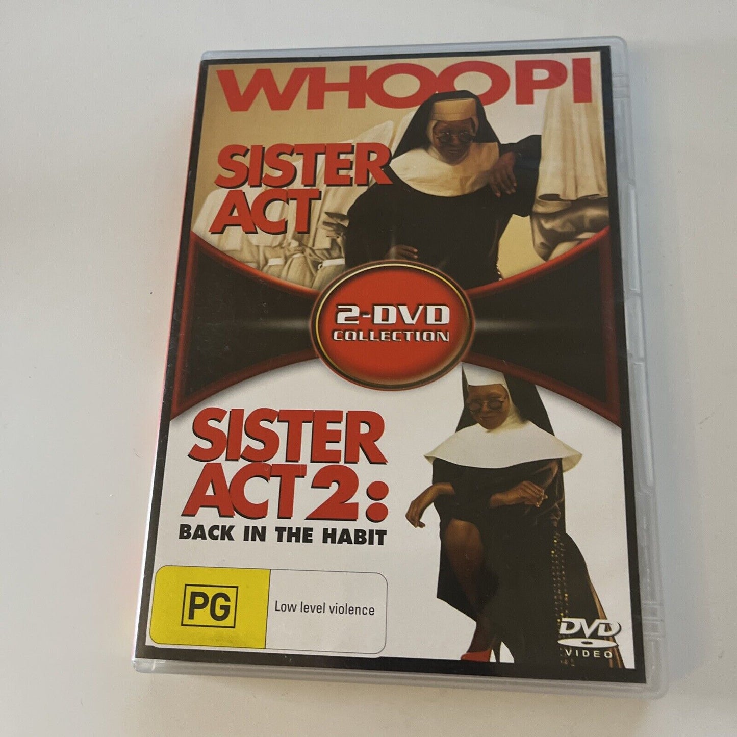 Sister Act / Sister Act 2 - Back In The Habit (DVD, 1992, 2-Disc) NEW Region 4