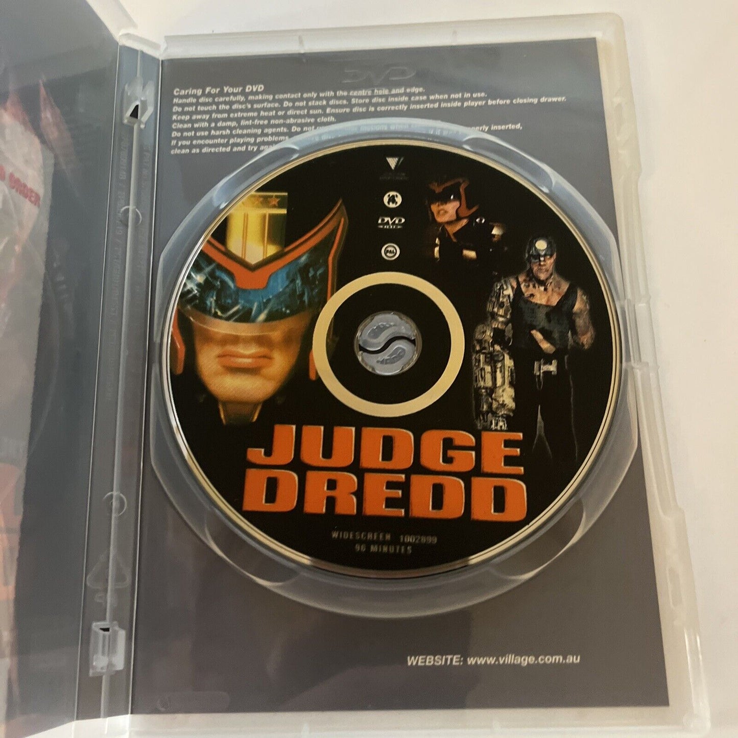 Judge Dredd (DVD, 1995) Rob Schneider, Sylvester Stallone  Region 4