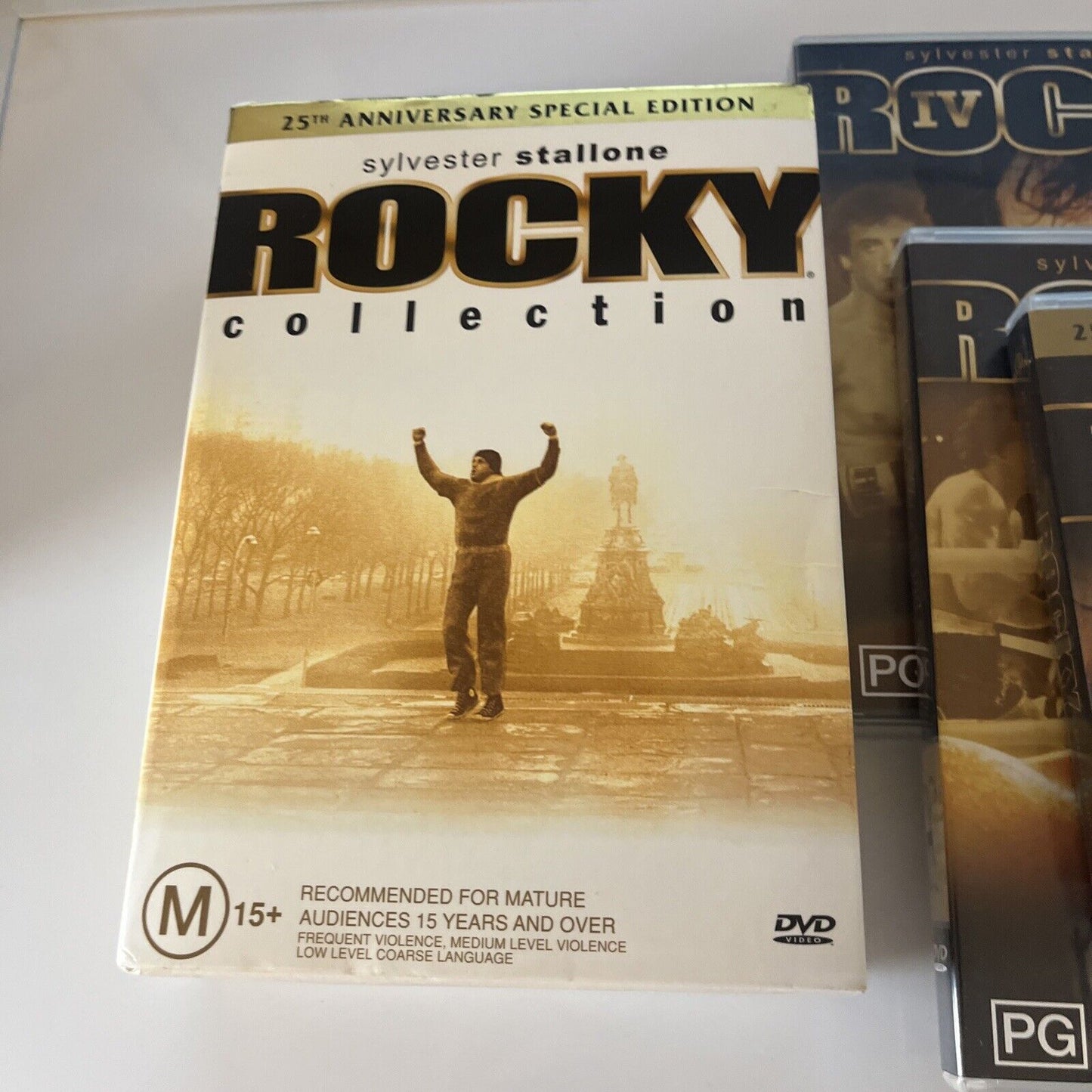 Rocky Collection - 25th Anniversary Special Edition (DVD, 2005, 5-Disc) Region 4
