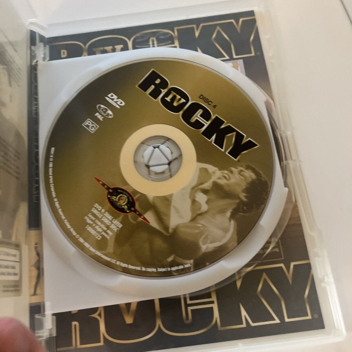 Rocky Collection - 25th Anniversary Special Edition (DVD, 2005, 5-Disc) Region 4