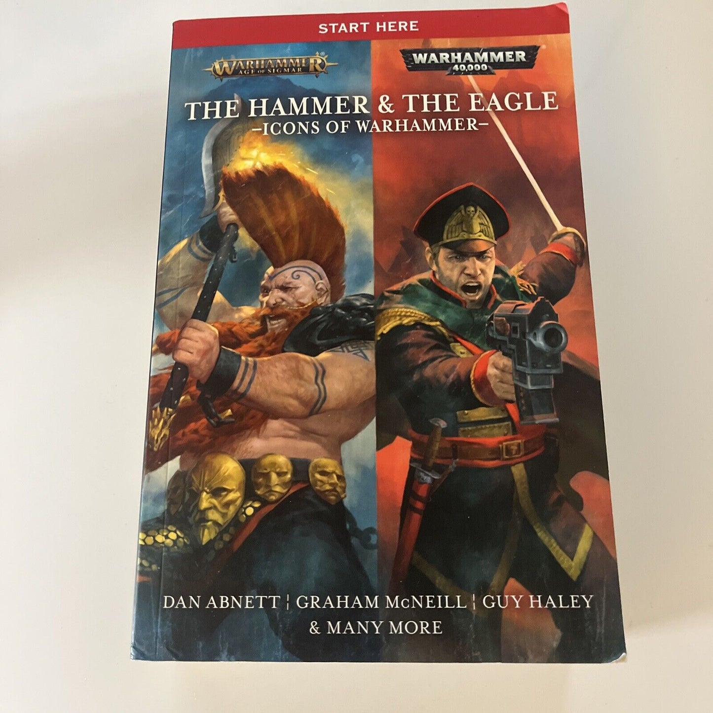 The Hammer and the Eagle - Icons of Warhammer Book (Paperback)