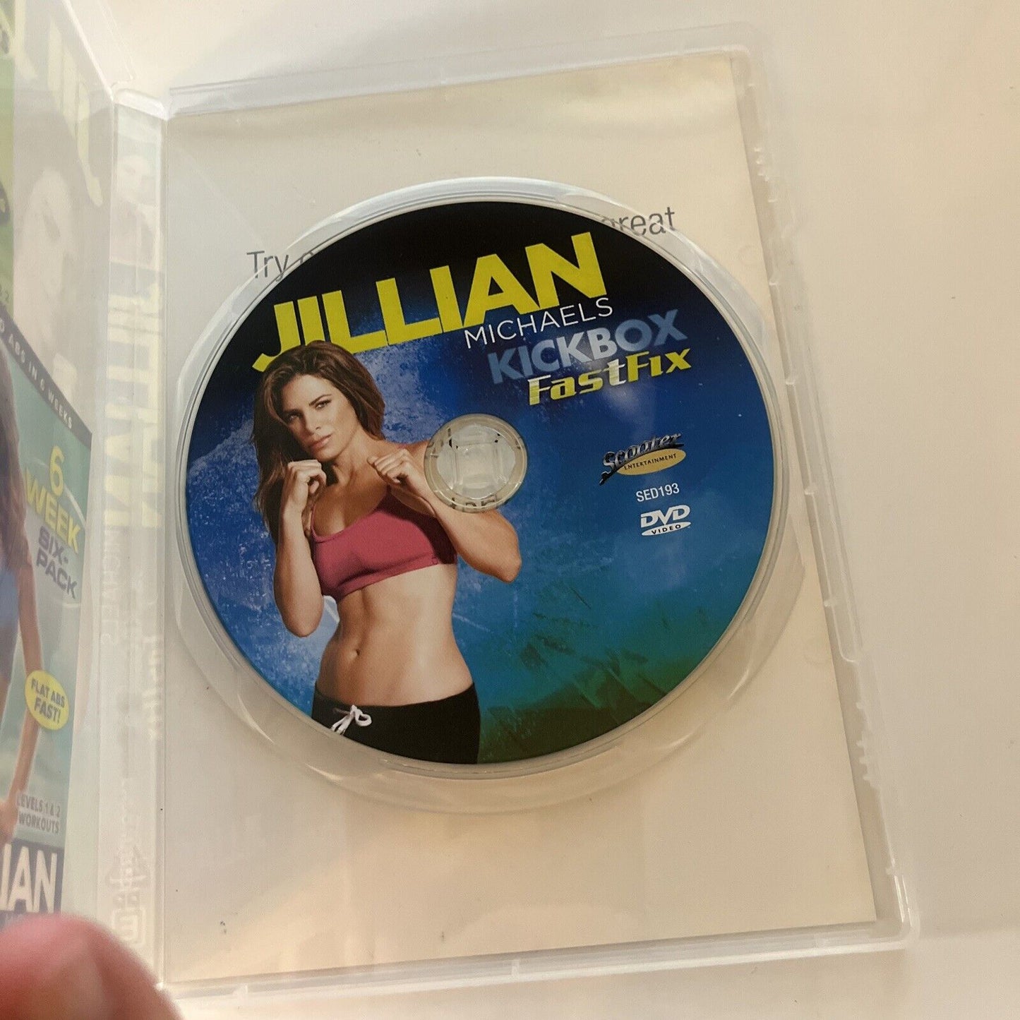 JILLIAN Michaels - Kickbox Fastfix (DVD, 2012) All Regions