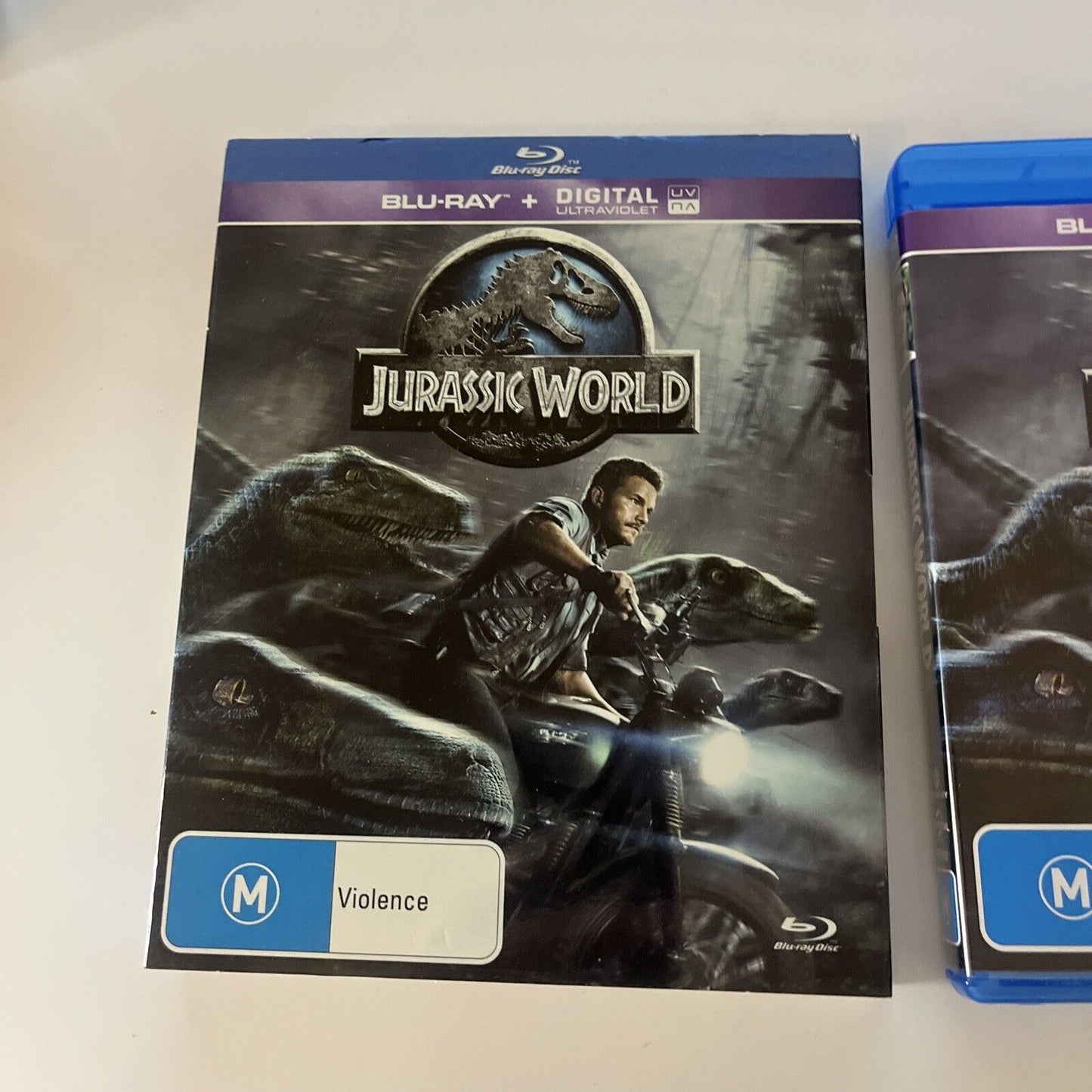 Jurassic World (Blu-ray, 2015) Lauren Lapkus, Chris Pratt Region B