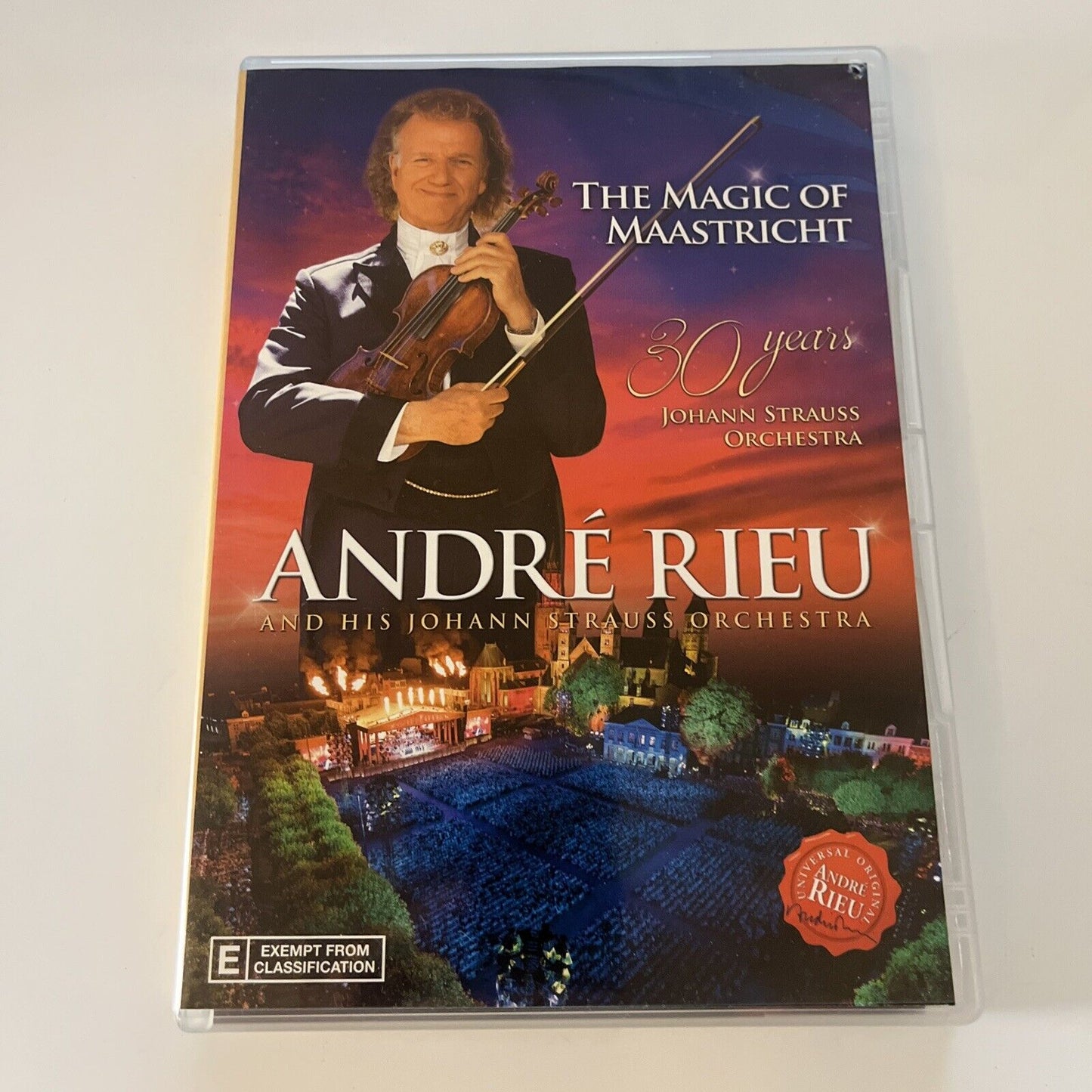 André Rieu - Magic of Maastricht: 30 Years with Johann Strauss Orchestra (DVD)