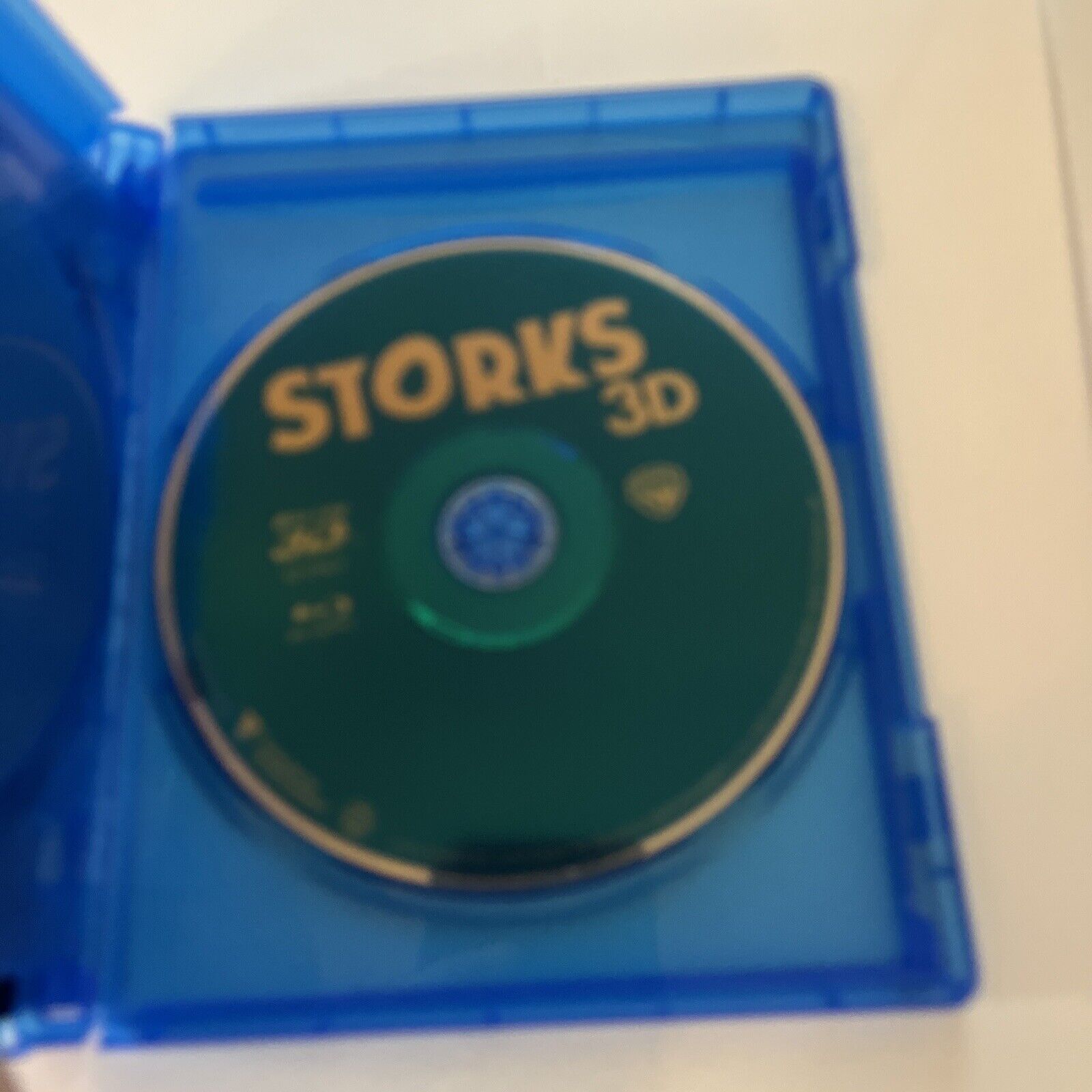 Storks Disc Storks 3D (Blu-ray 3D, 2016, 2-Disc) Kelsey Grammer, Ty Burrell Region ...
