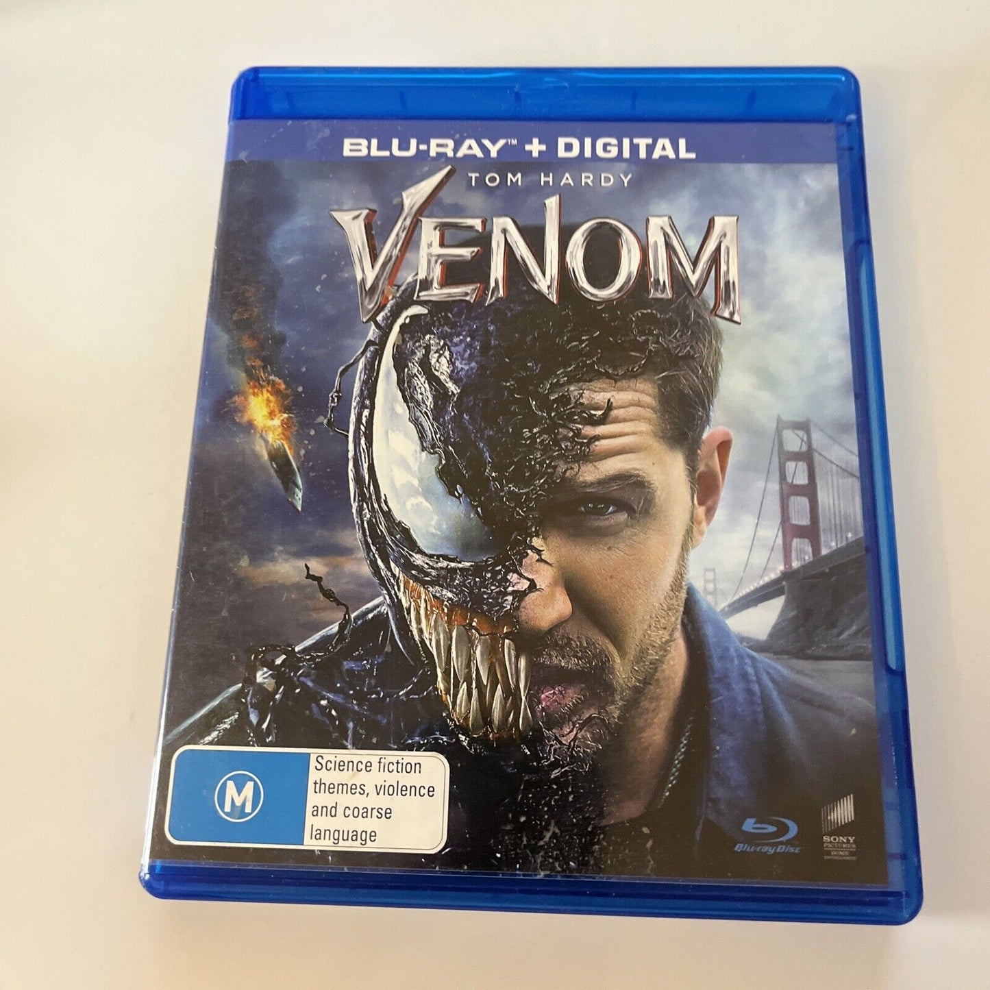 Venom (Blu-ray, 2018) Woody Harrelson, Tom Hardy All Regions